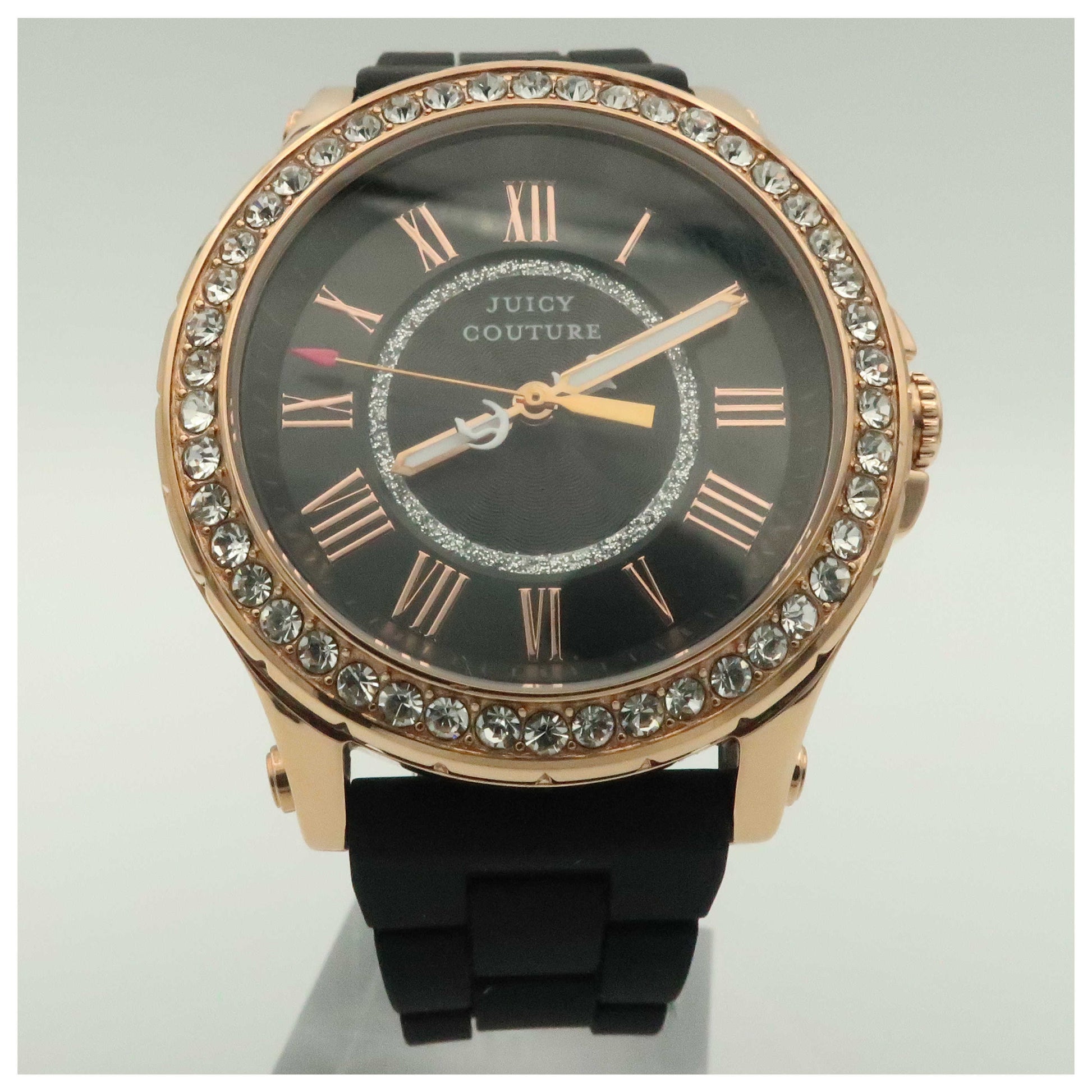 Front view of Juicy Couture Pedigree Women's Japanese Quartz (Battery-Powered) Watch 1901055-PO