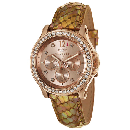 Front view of Juicy Couture Pedigree Women's Japanese Quartz (Battery-Powered) Watch 1901065