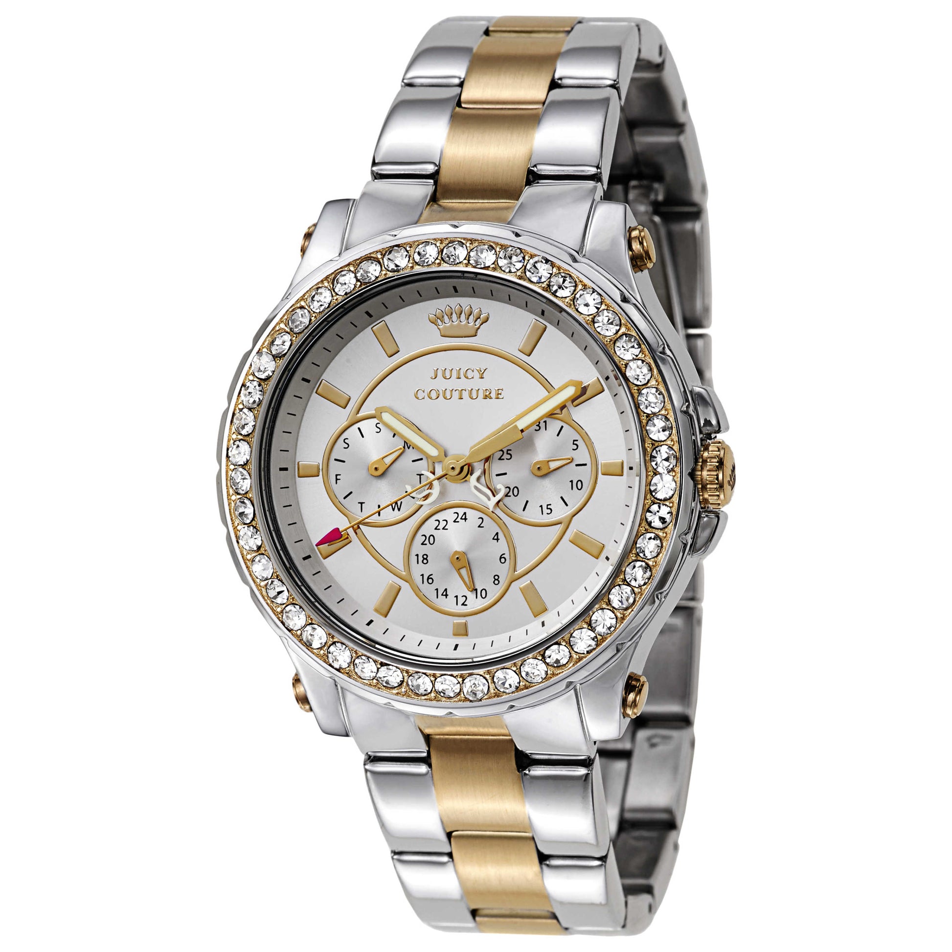 Front view of Juicy Couture Pedigree Women's Japanese Quartz (Battery-Powered) Watch 1901066
