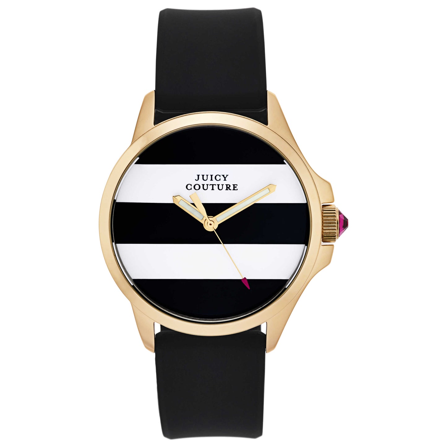 Front view of Juicy Couture Jetsetter Women's Japanese Quartz (Battery-Powered) Watch 1901098