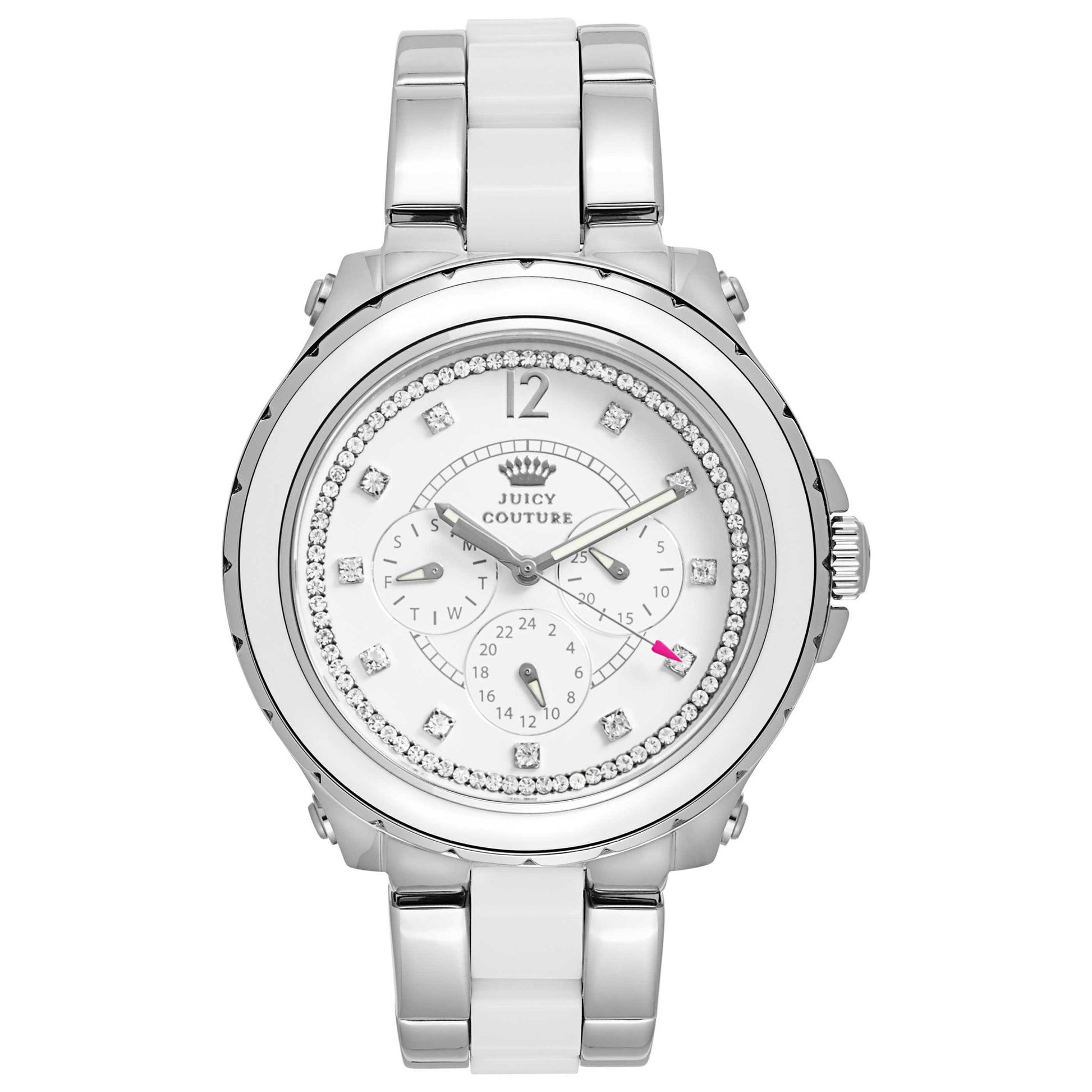 Front view of Juicy Couture Pedigree Women's Japanese Quartz (Battery-Powered) Watch 1901130