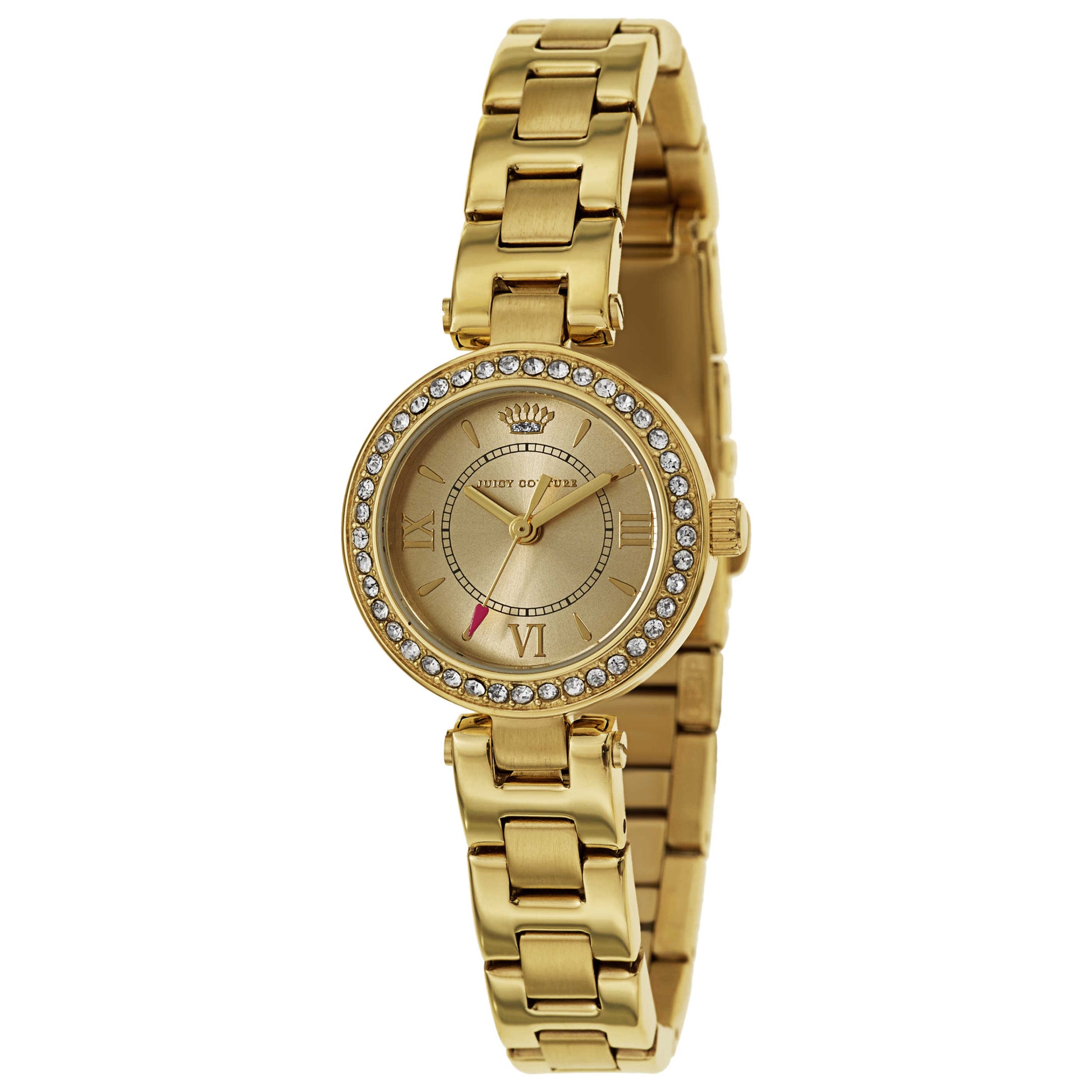 Front view of Juicy Couture Luxe Couture Women's Japanese Quartz (Battery-Powered) Watch 1901154