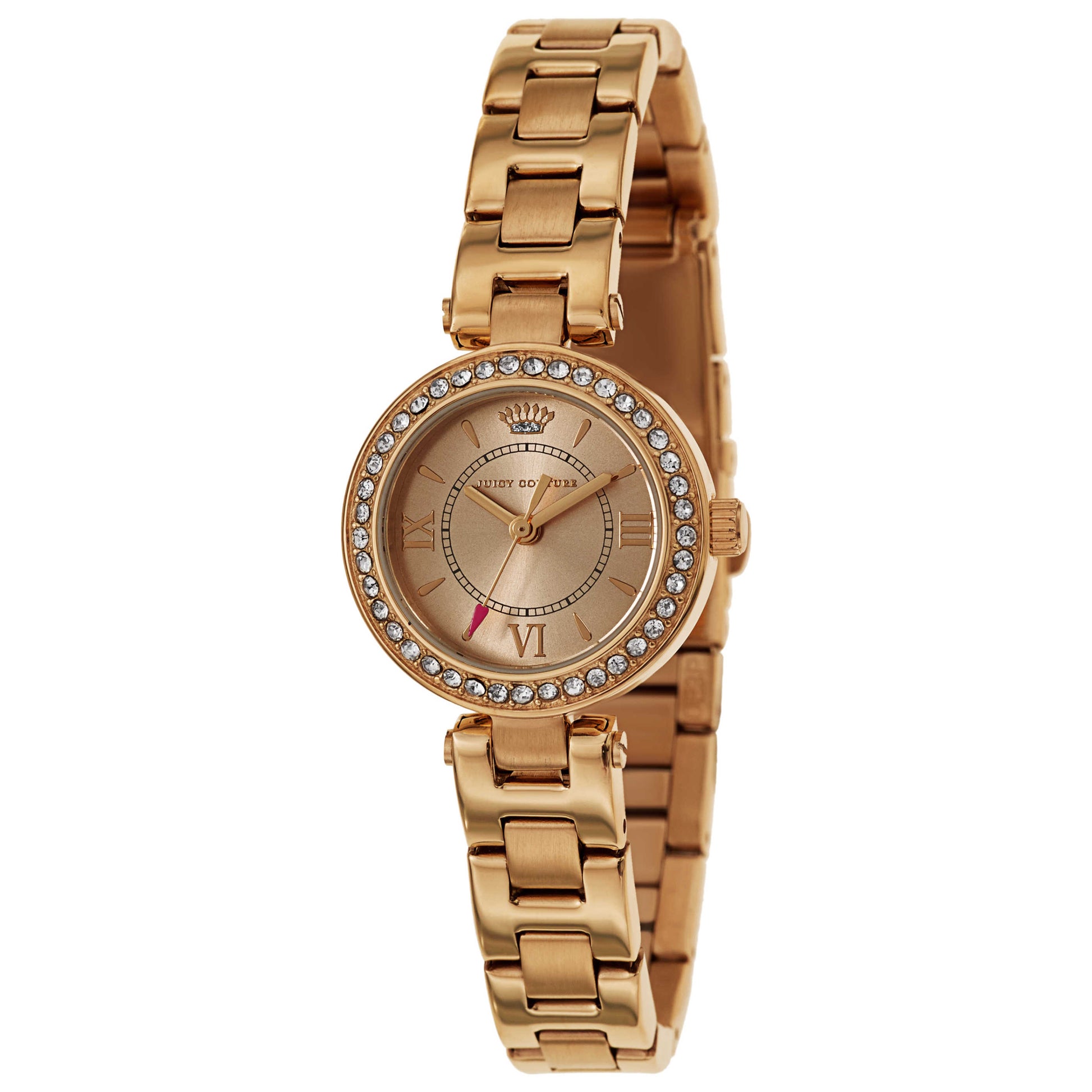 Front view of Juicy Couture Luxe Couture Women's Japanese Quartz (Battery-Powered) Watch 1901155