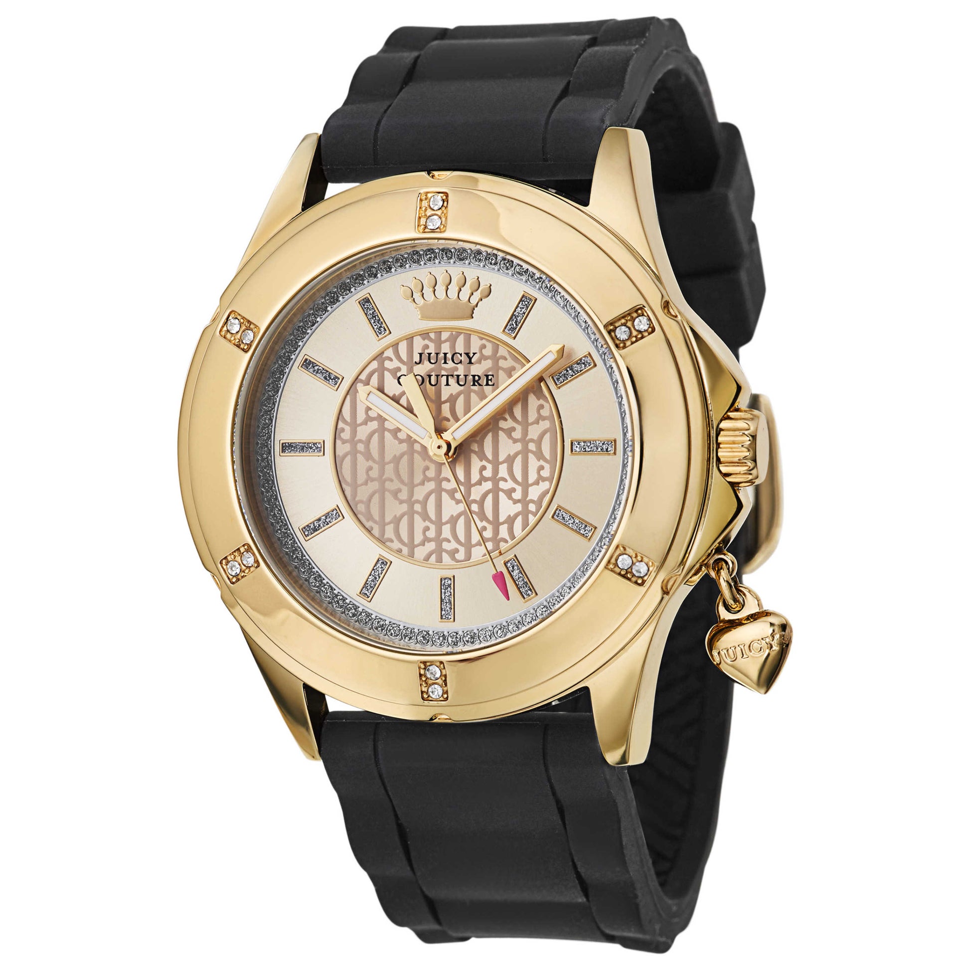 Front view of Juicy Couture Rich Girl Women's Japanese Quartz (Battery-Powered) Watch 1901196