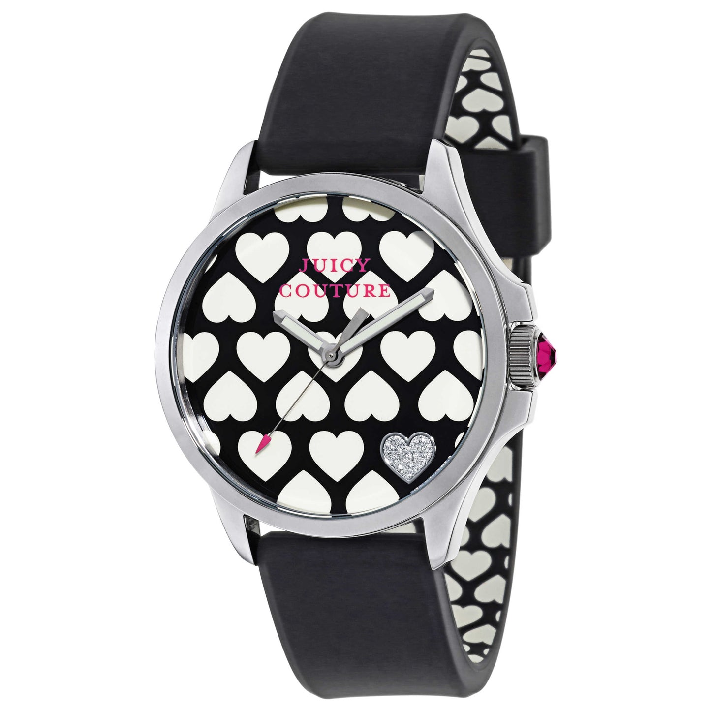 Front view of Juicy Couture Jetsetter Women's Japanese Quartz (Battery-Powered) Watch 1901220