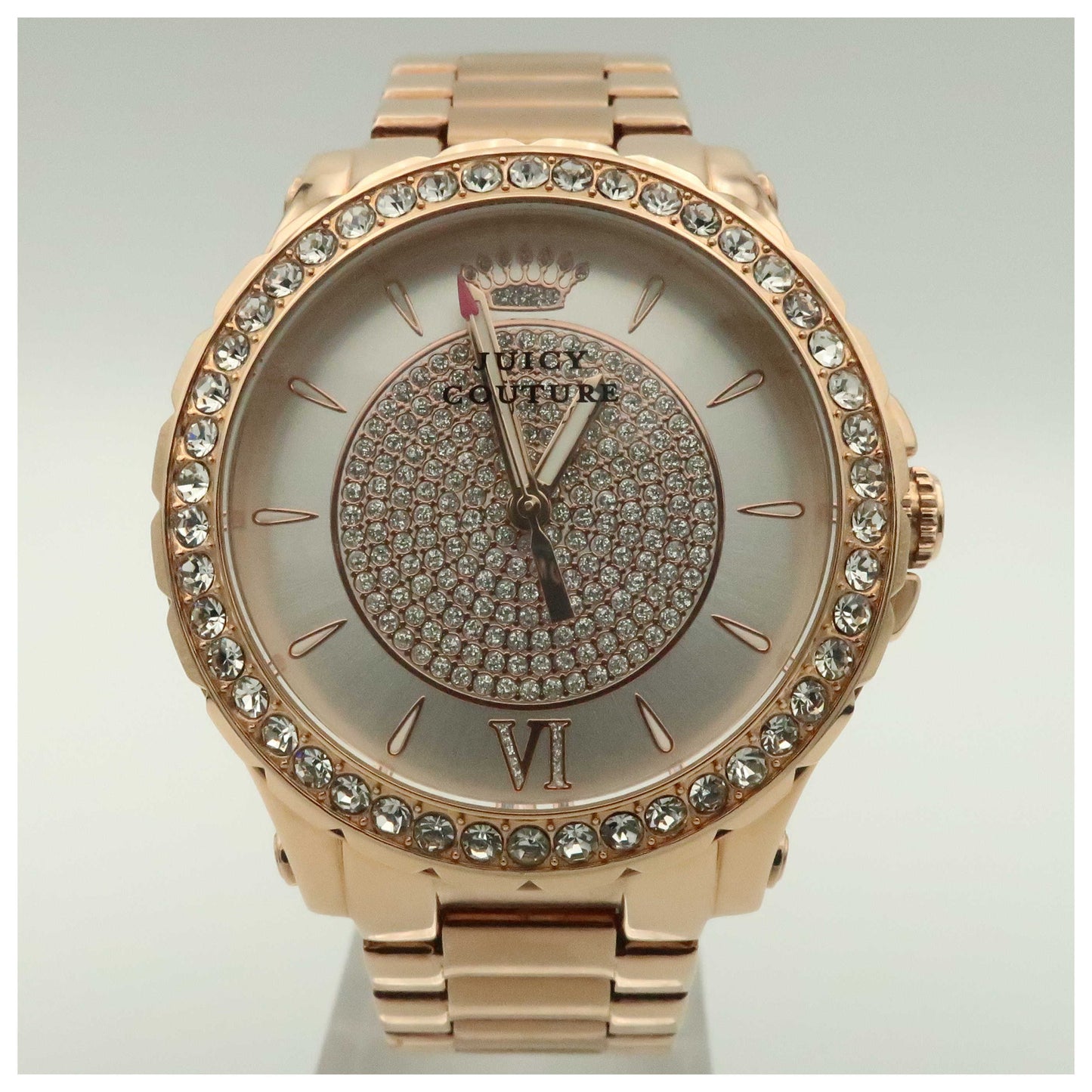 Front view of Juicy Couture Pedigree Women's Japanese Quartz (Battery-Powered) Watch 1901233-PO2
