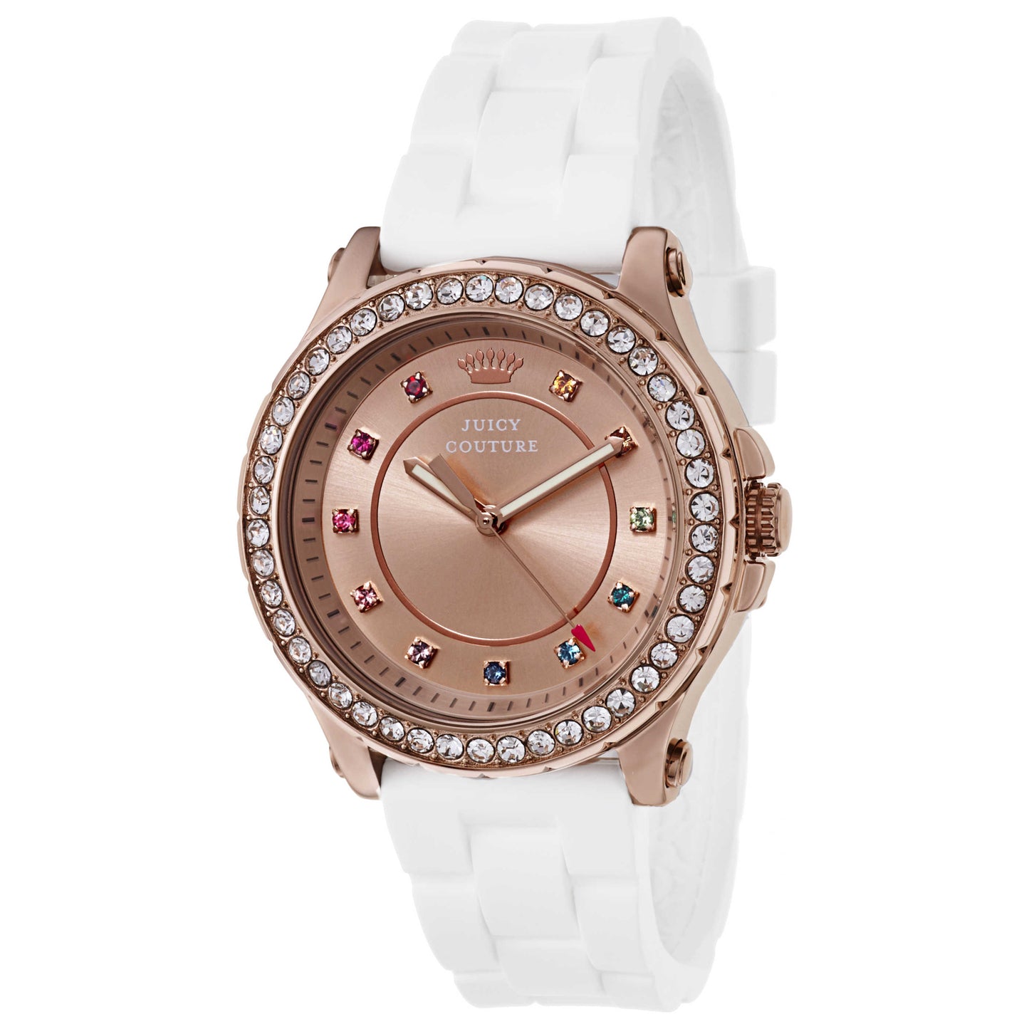 Front view of Juicy Couture Pedigree Women's Japanese Quartz (Battery-Powered) Watch 1901240