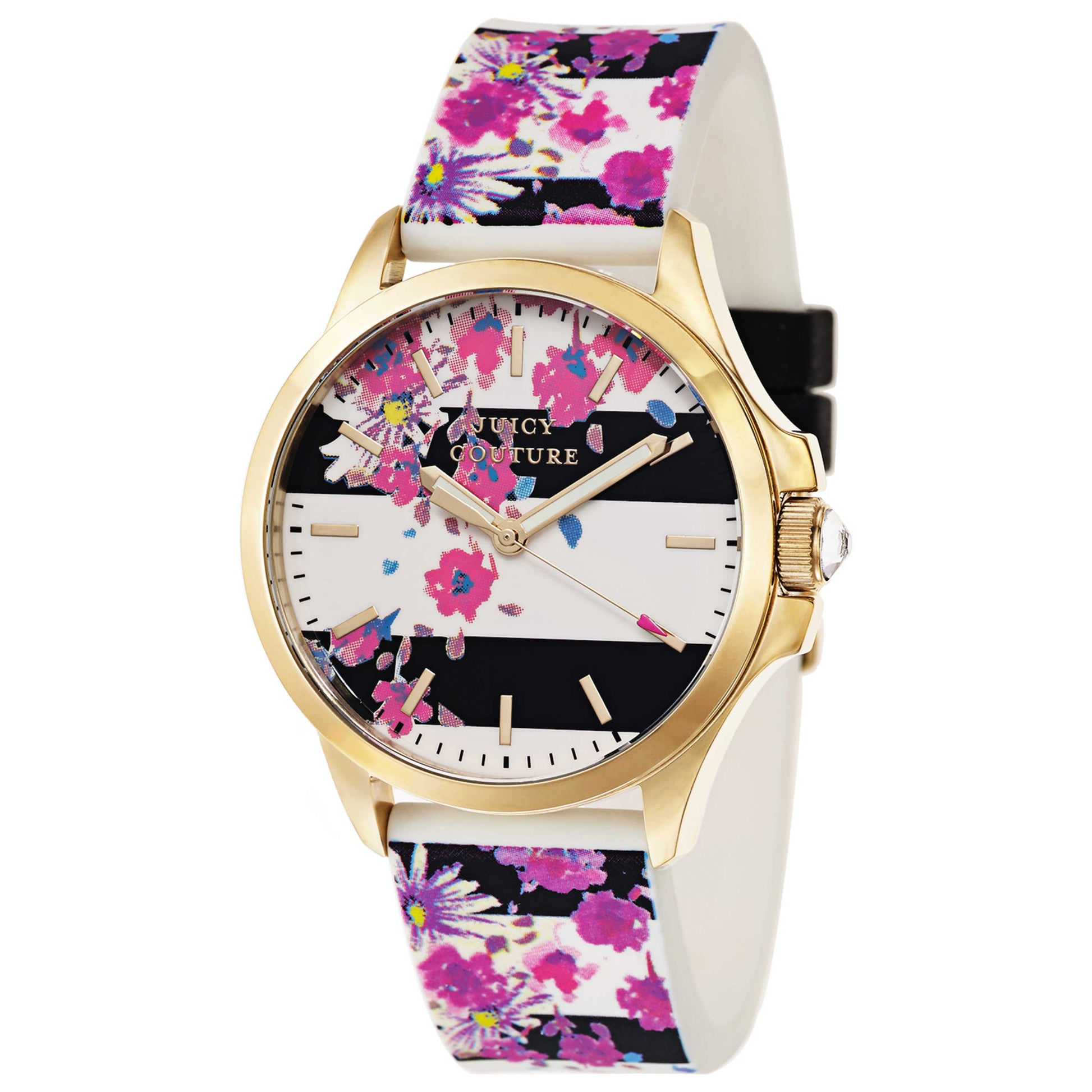 Front view of Juicy Couture Jetsetter Women's Japanese Quartz (Battery-Powered) Watch 1901242