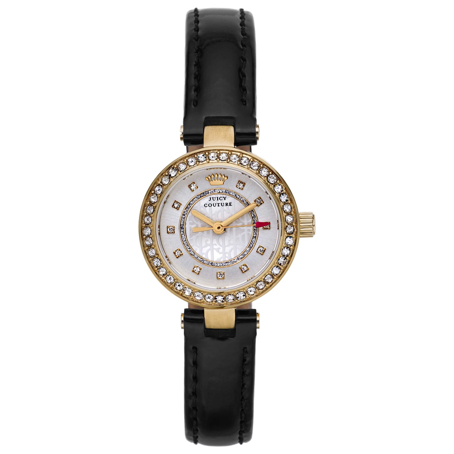 Front view of Juicy Couture Luxe Couture Women's Japanese Quartz (Battery-Powered) Watch 1901248