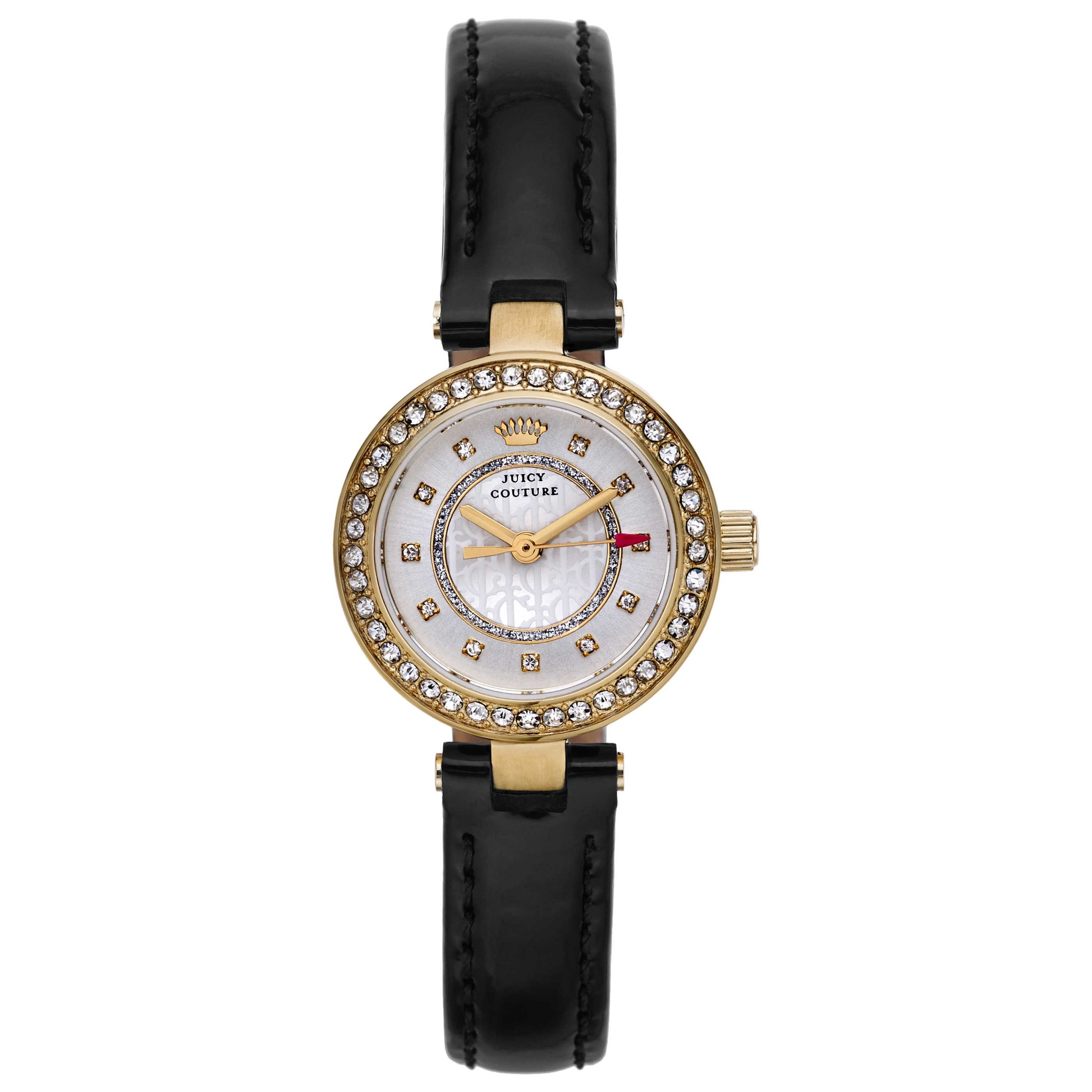 Front view of Juicy Couture Luxe Couture Women's Japanese Quartz (Battery-Powered) Watch 1901248