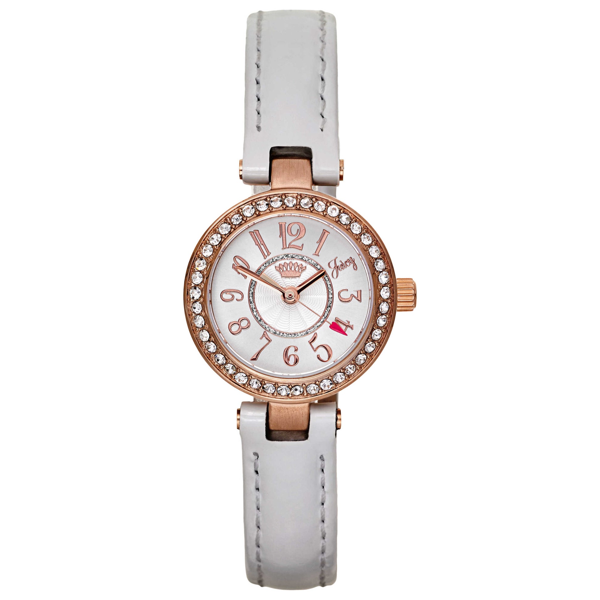Front view of Juicy Couture Luxe Couture Women's Japanese Quartz (Battery-Powered) Watch 1901249