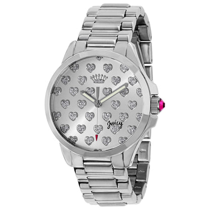 Front view of Juicy Couture Jetsetter Women's Japanese Quartz (Battery-Powered) Watch 1901251