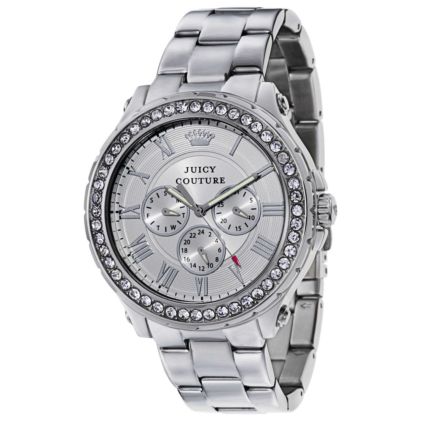 Front view of Juicy Couture Pedigree Women's Japanese Quartz (Battery-Powered) Watch 1901254