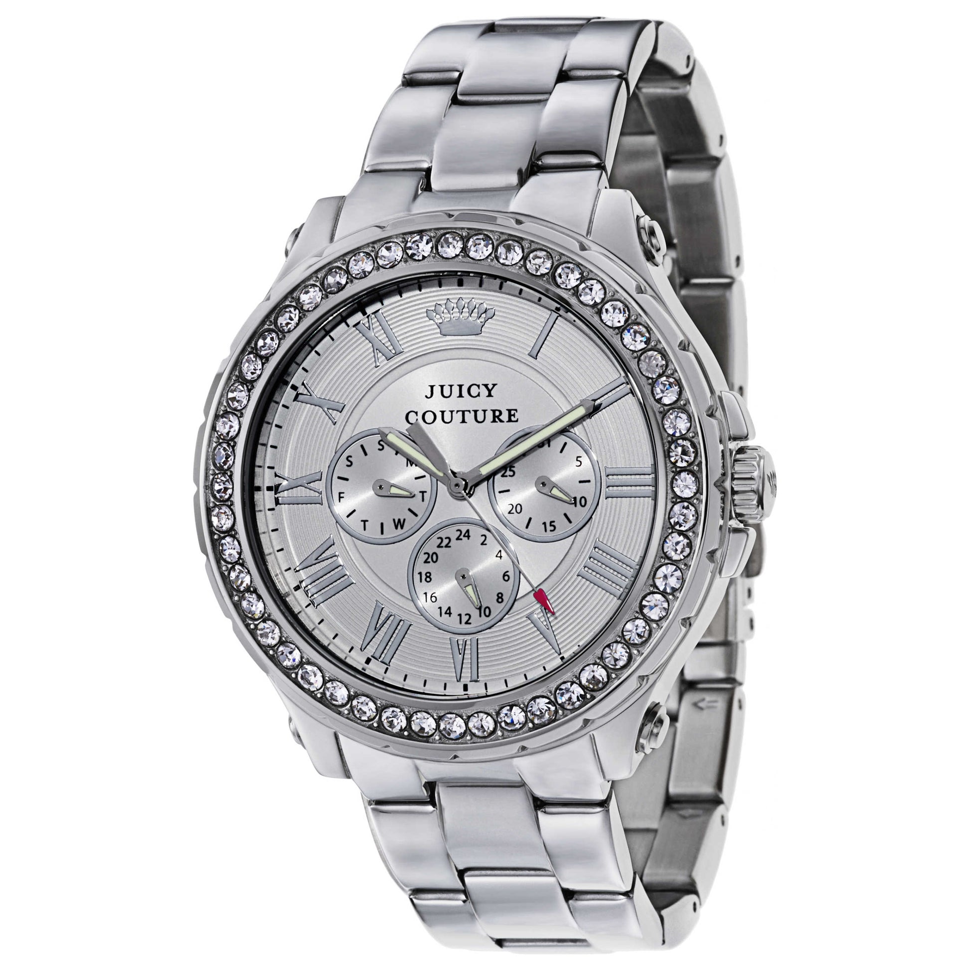 Front view of Juicy Couture Pedigree Women's Japanese Quartz (Battery-Powered) Watch 1901254