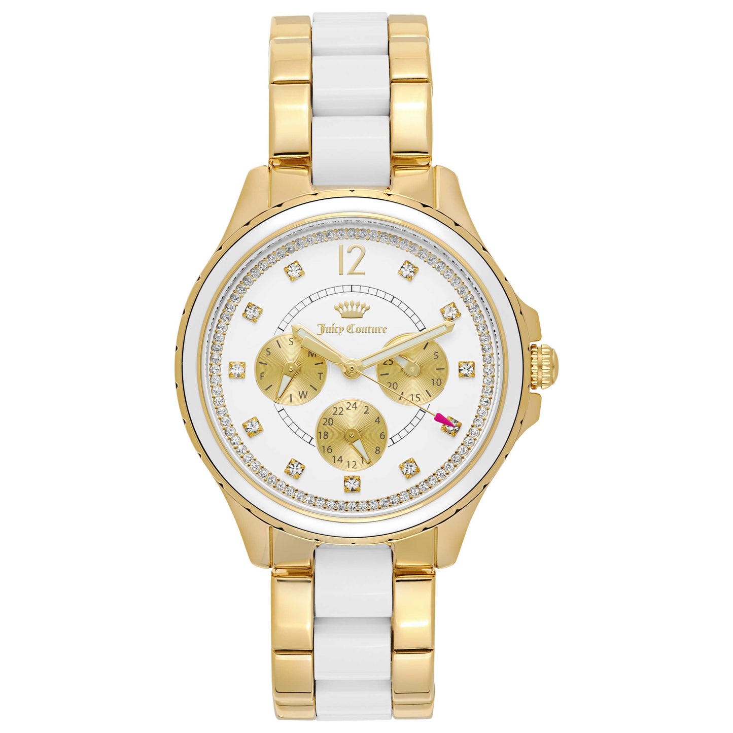 Front view of Juicy Couture Gwen Women's Japanese Quartz (Battery-Powered) Watch 1901302