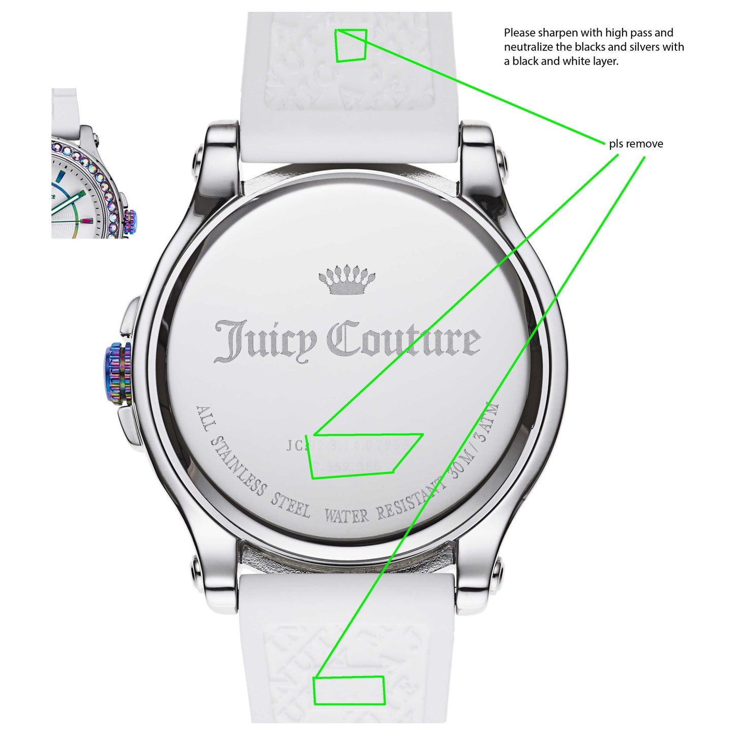 Juicy Couture Hollywood Women's Japanese Quartz (Battery-Powered) Watch 1901337 - Image #2