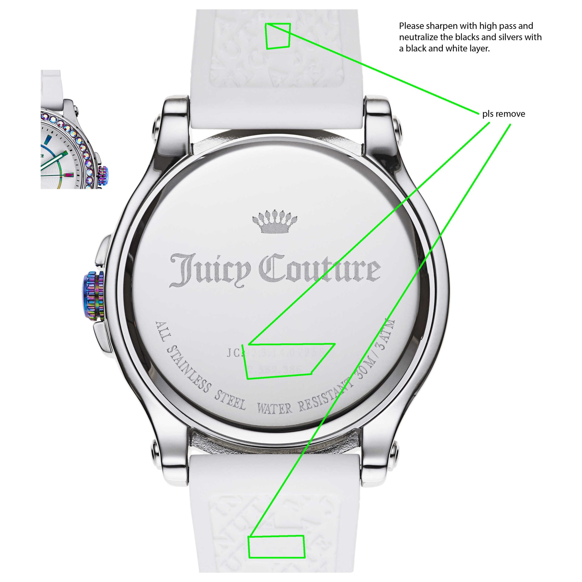 Juicy Couture Hollywood Women's Japanese Quartz (Battery-Powered) Watch 1901337 - Image #2