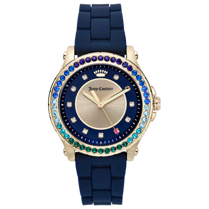 Front view of Juicy Couture Hollywood Women's Japanese Quartz (Battery-Powered) Watch 1901339