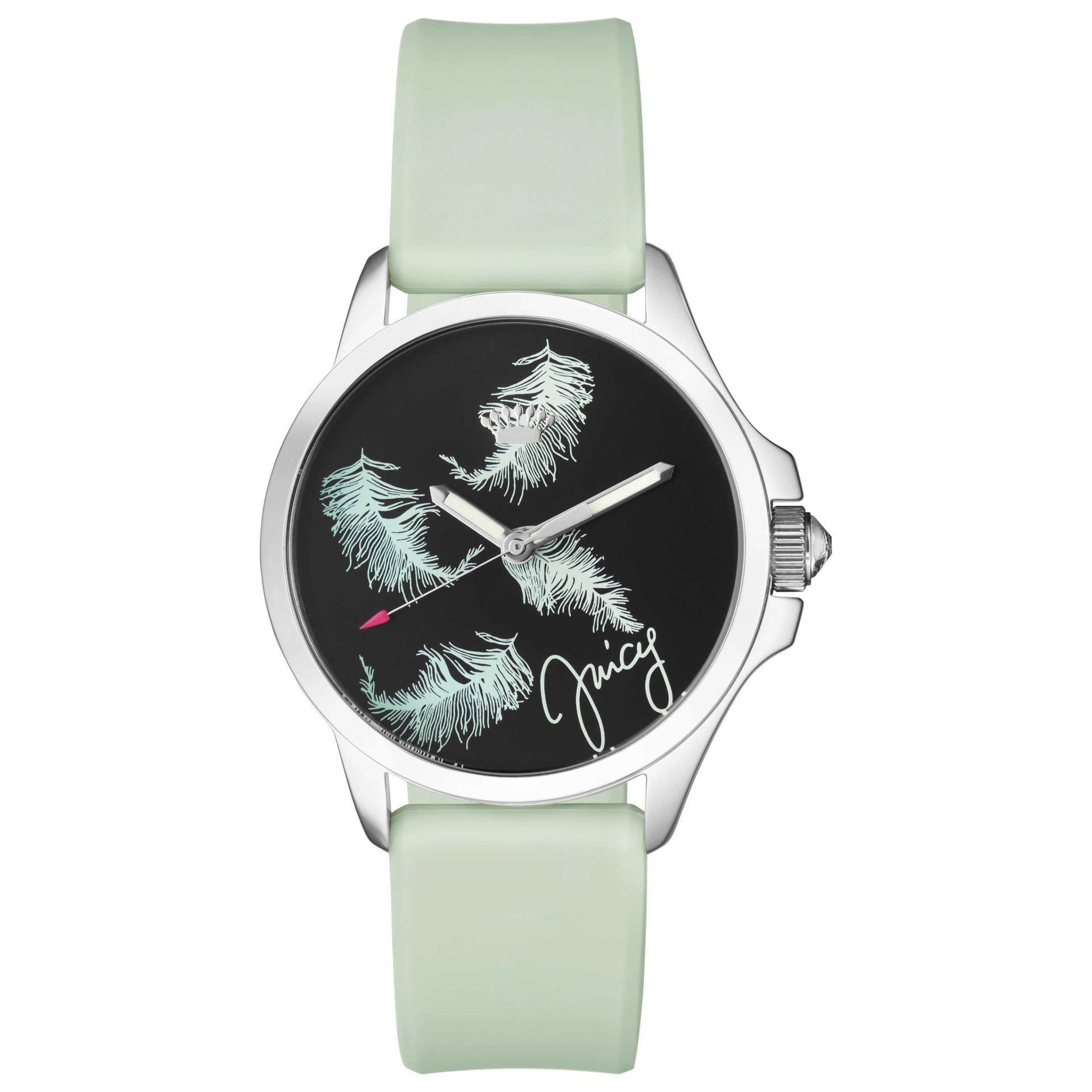 Front view of Juicy Couture Jetsetter Women's Japanese Quartz (Battery-Powered) Watch 1901340
