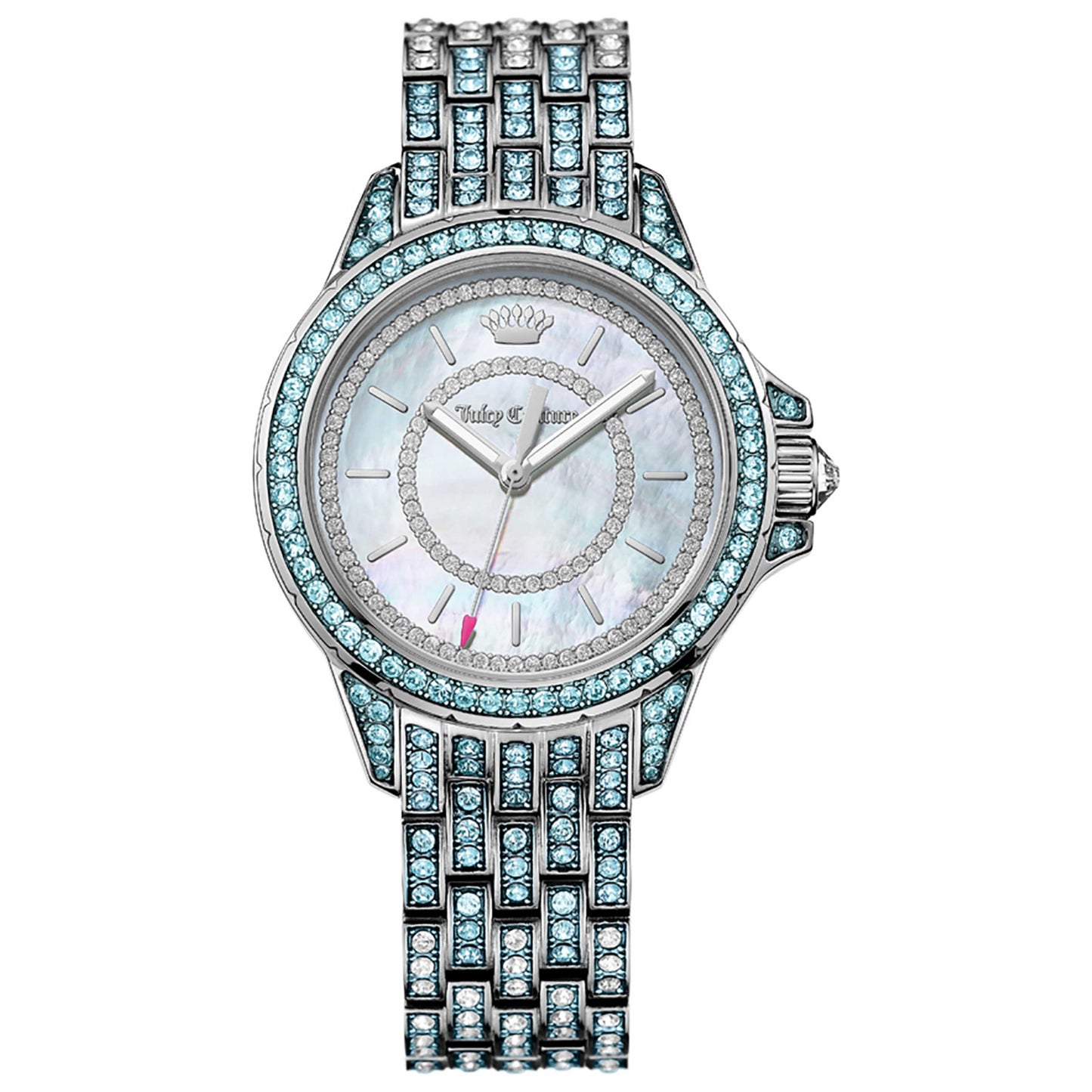 Front view of Juicy Couture Charlotte Women's Japanese Quartz (Battery-Powered) Watch 1901376