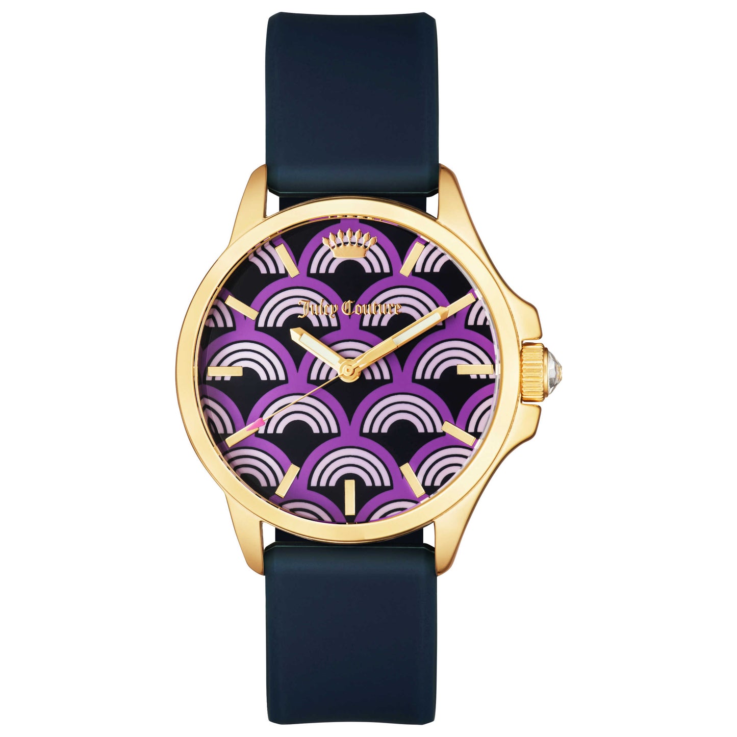 Front view of Juicy Couture Jetsetter Women's Japanese Quartz (Battery-Powered) Watch 1901389