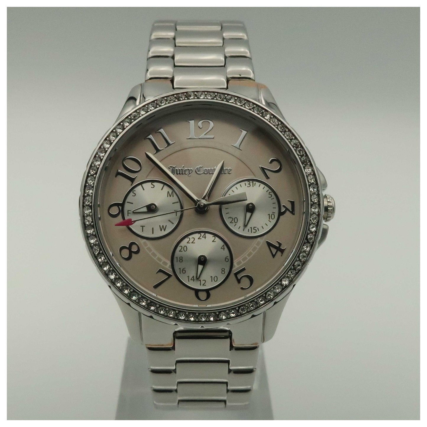 Front view of Juicy Couture Gwen Women's Japanese Quartz (Battery-Powered) Watch 1901436-SDV