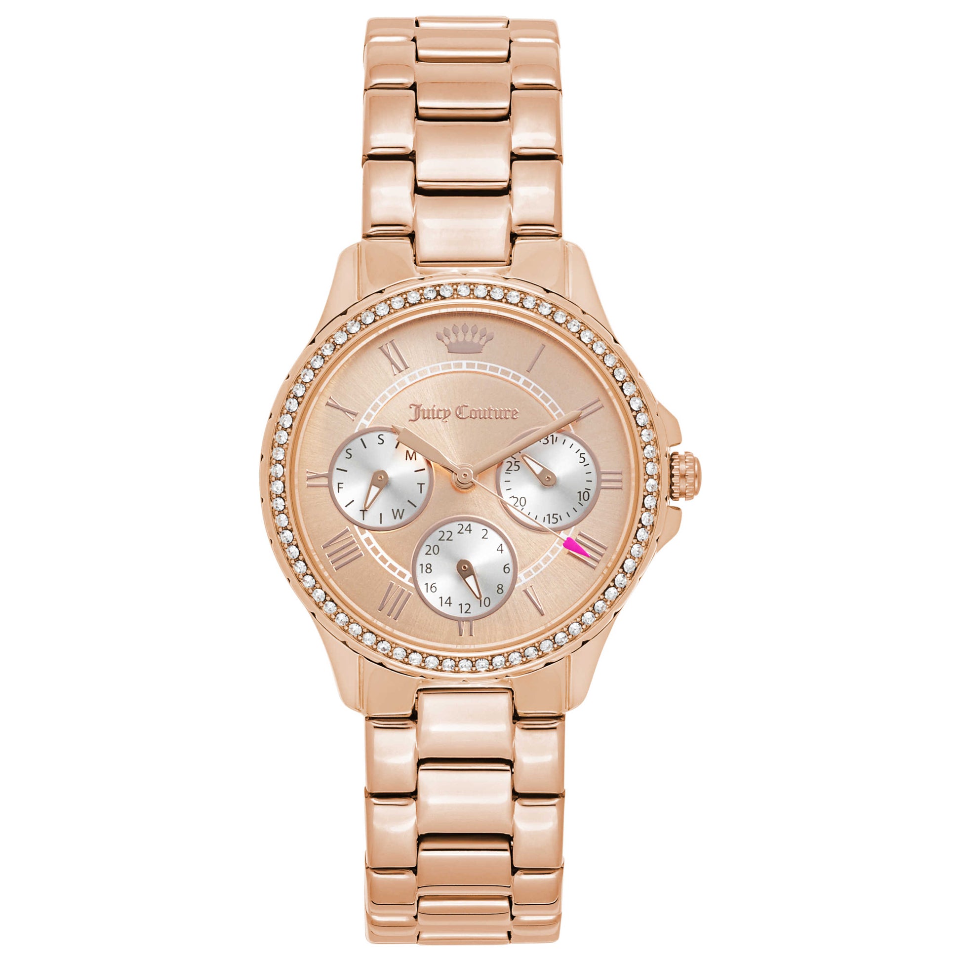 Front view of Juicy Couture Gwen Women's Japanese Quartz (Battery-Powered) Watch 1901438