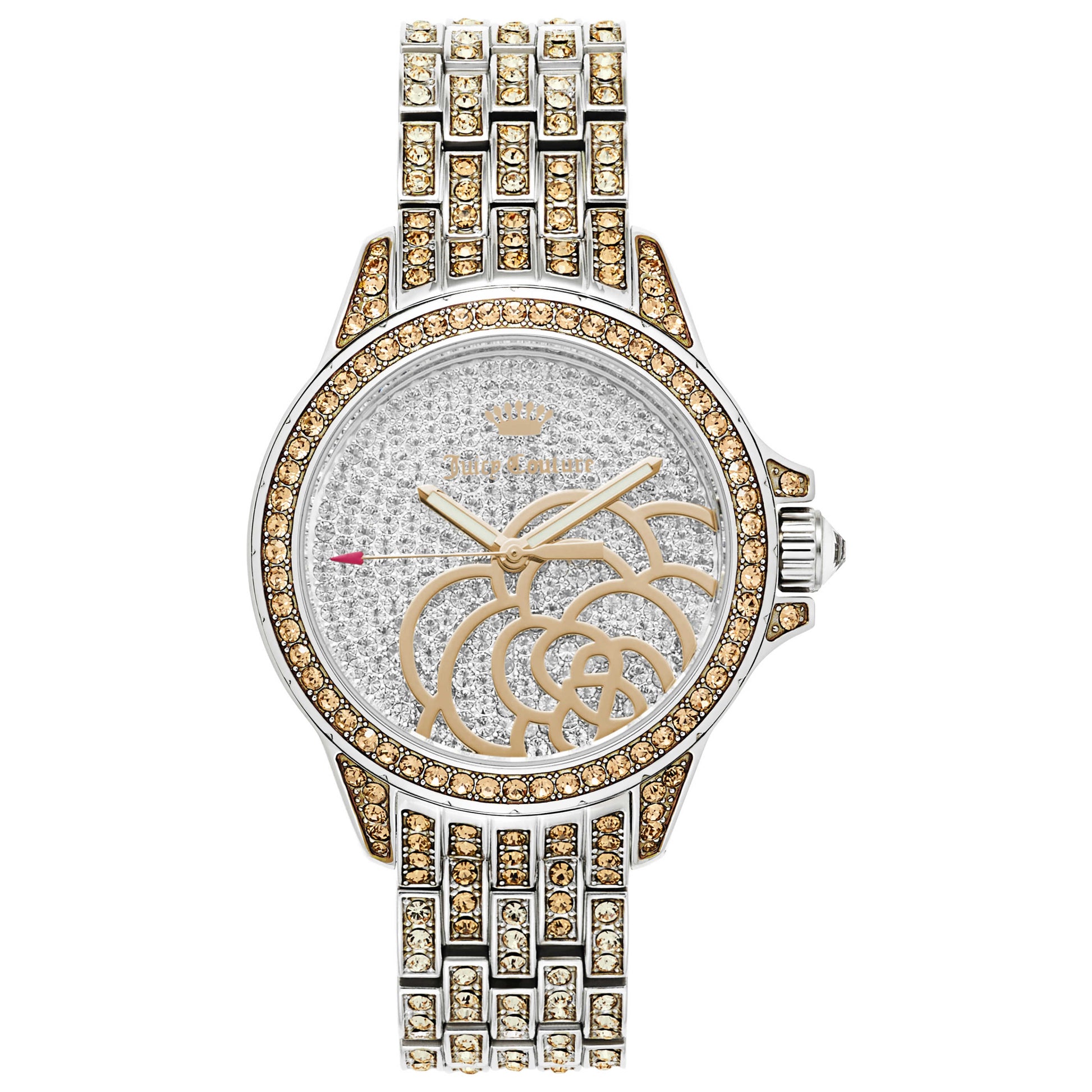Front view of Juicy Couture Charlotte Women's Japanese Quartz (Battery-Powered) Watch 1901442