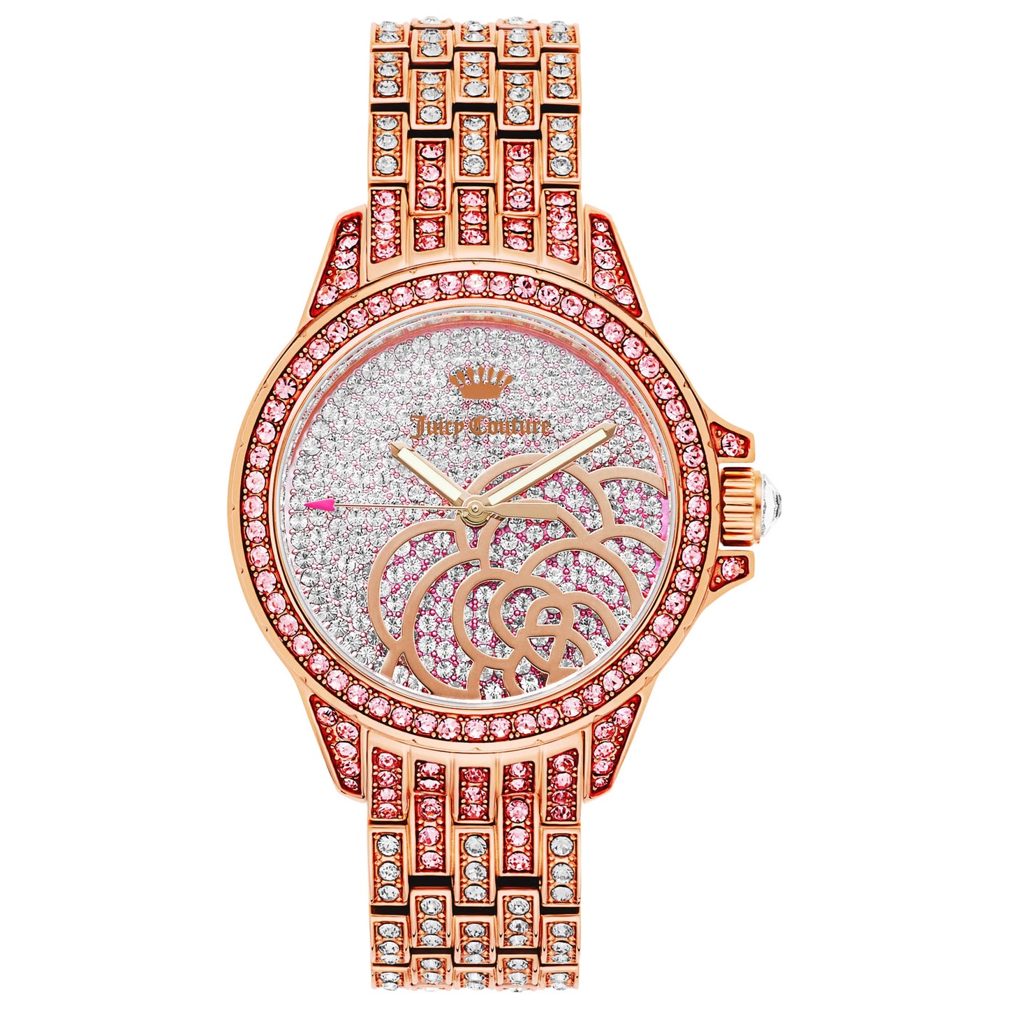Front view of Juicy Couture Charlotte Women's Japanese Quartz (Battery-Powered) Watch 1901443