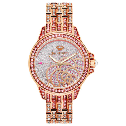 Front view of Juicy Couture Charlotte Women's Japanese Quartz (Battery-Powered) Watch 1901443