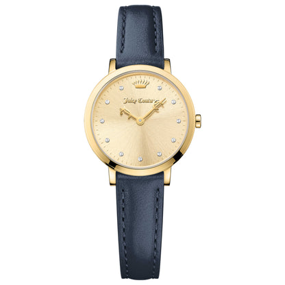 Front view of Juicy Couture La Ultra Slim Women's Japanese Quartz (Battery-Powered) Watch 1901451