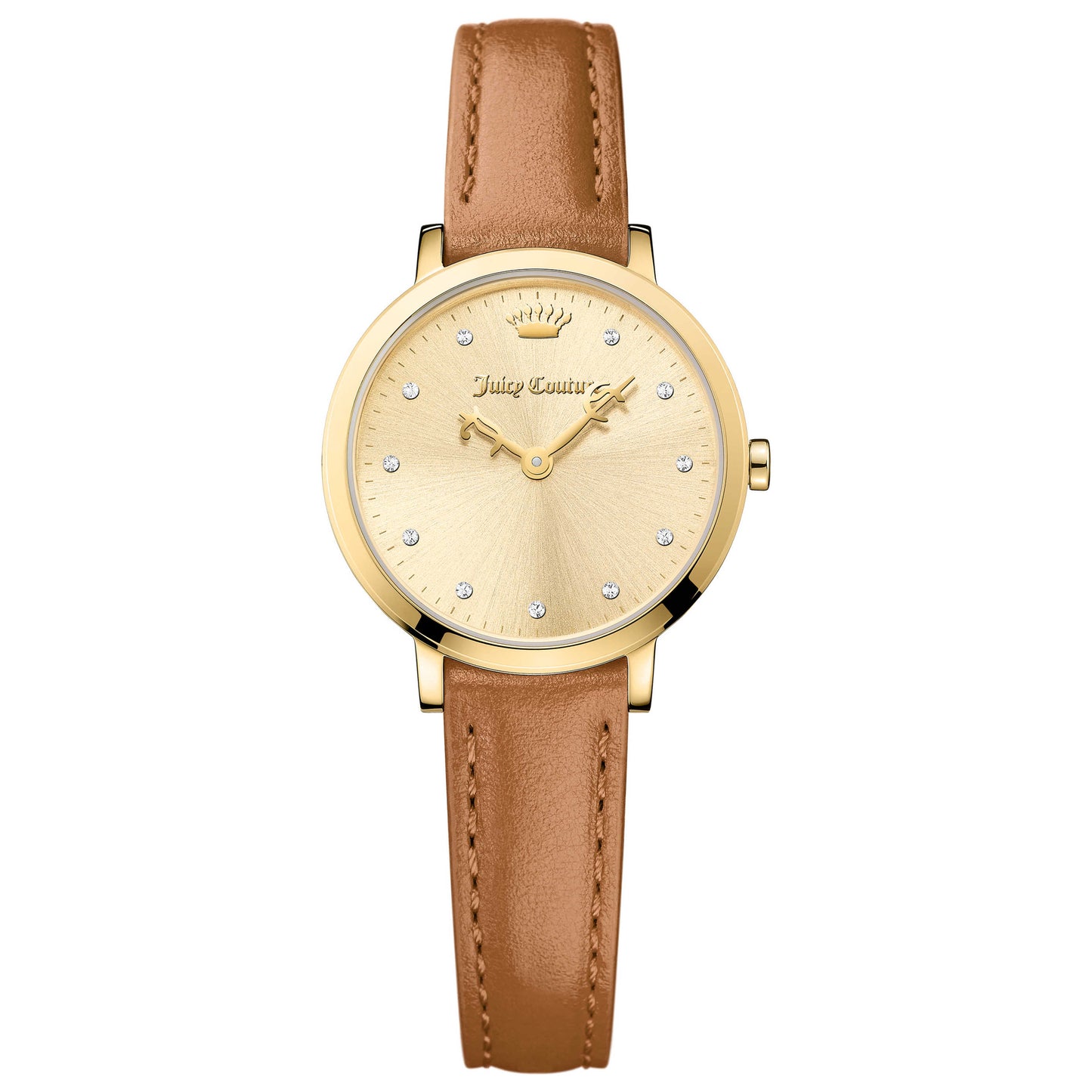 Front view of Juicy Couture La Ultra Slim Women's Japanese Quartz (Battery-Powered) Watch 1901453