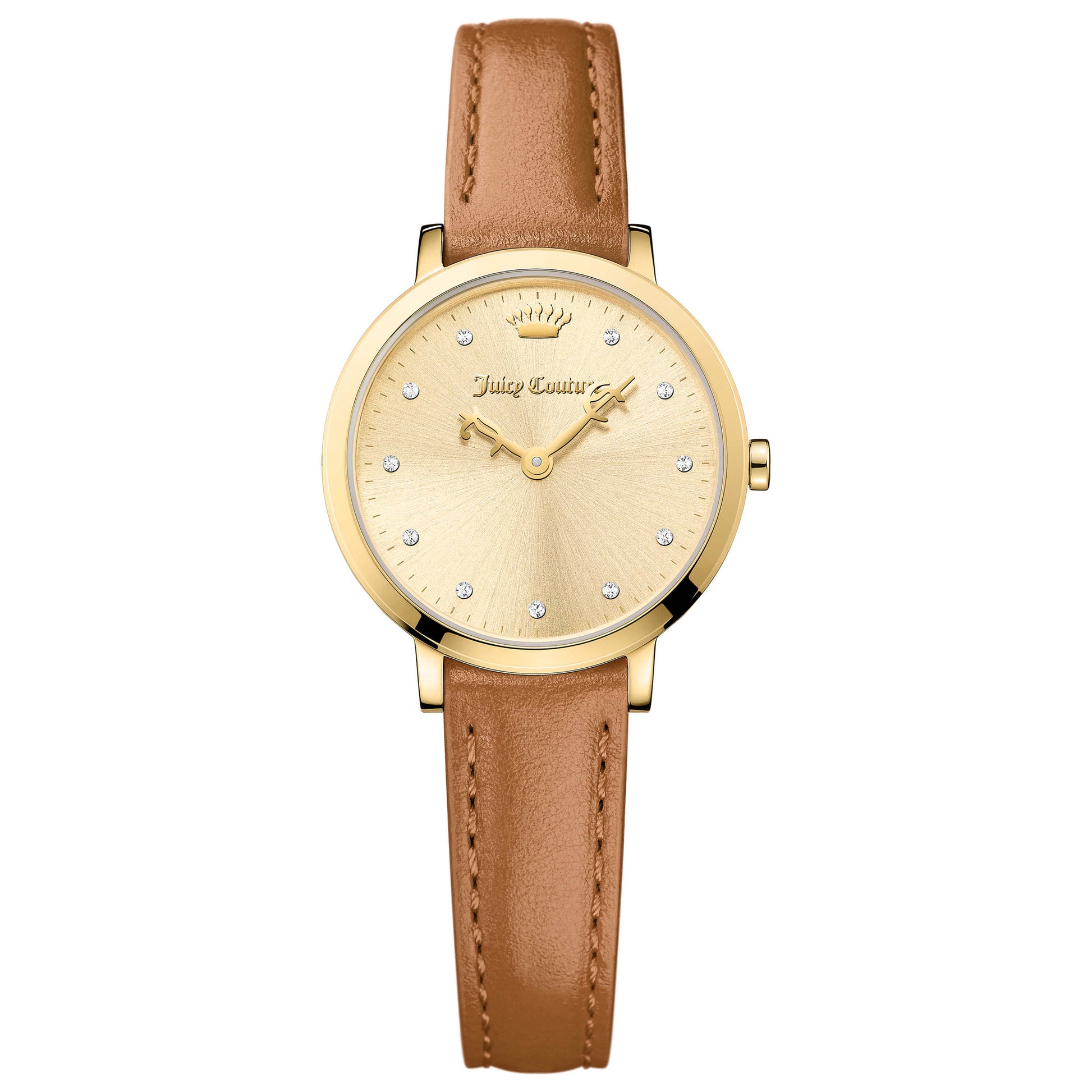 Front view of Juicy Couture La Ultra Slim Women's Japanese Quartz (Battery-Powered) Watch 1901453