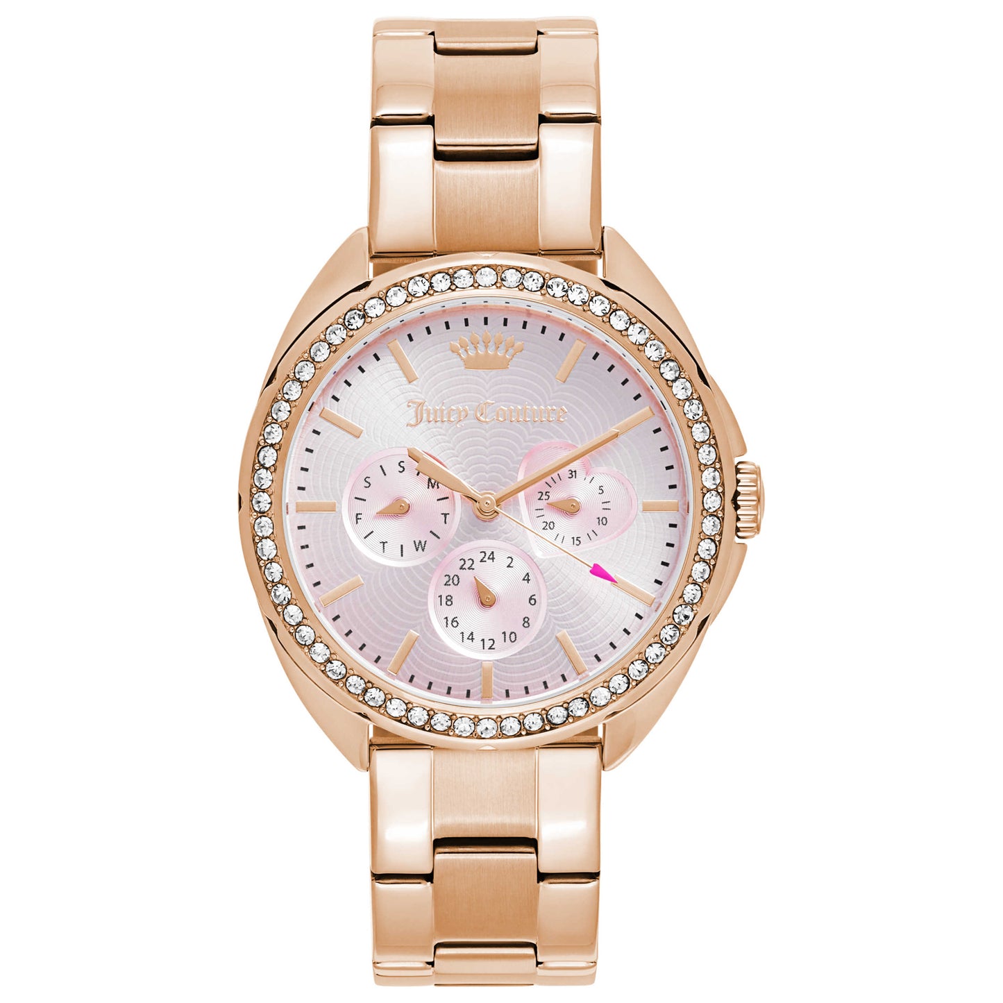 Front view of Juicy Couture Capri Women's Japanese Quartz (Battery-Powered) Watch 1901480