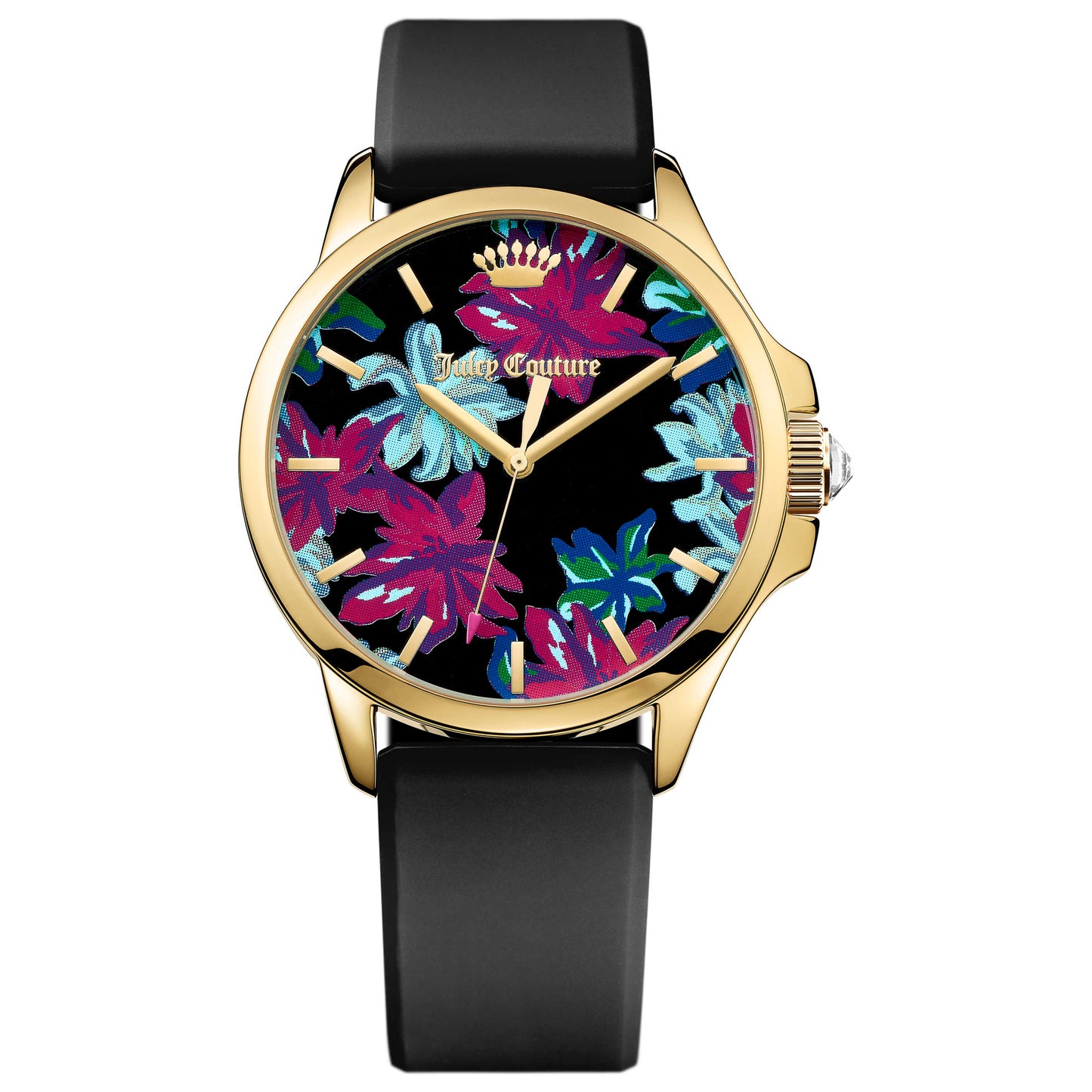 Front view of Juicy Couture Jetsetter Women's Japanese Quartz (Battery-Powered) Watch 1901526