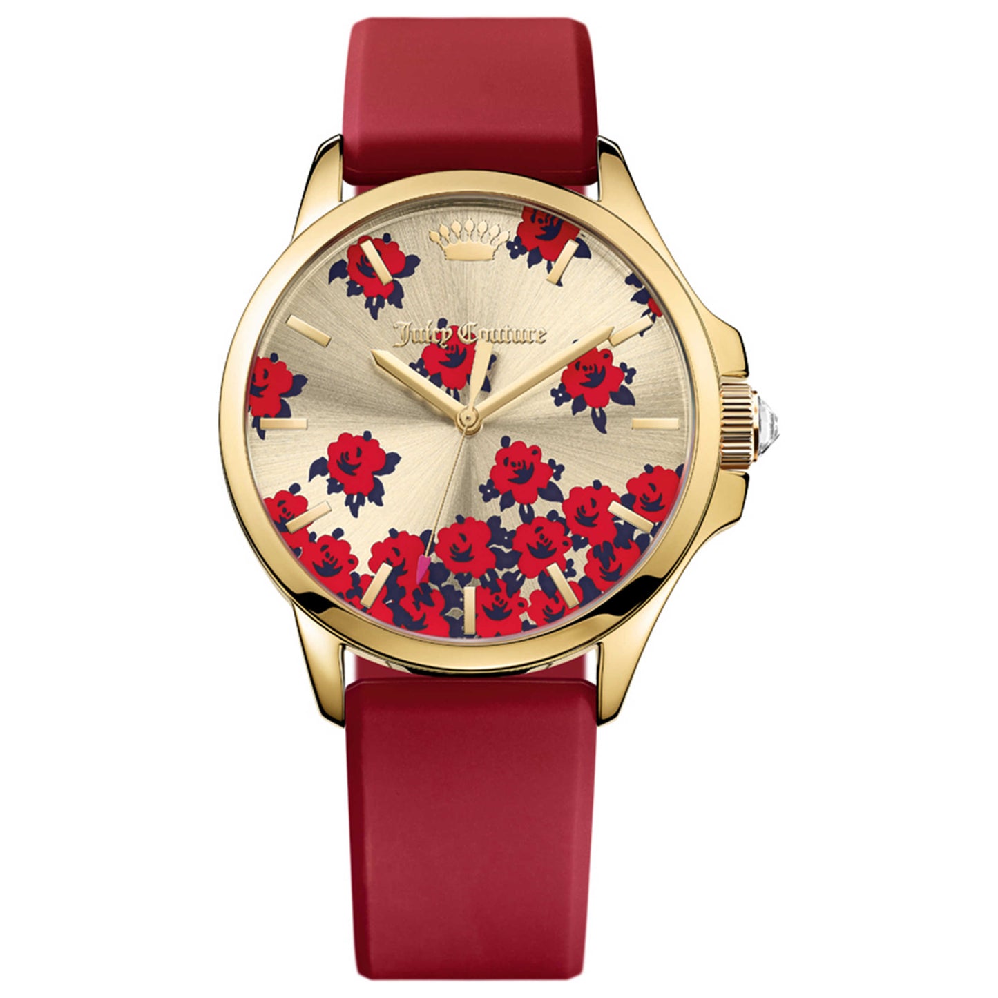 Front view of Juicy Couture Jetsetter Women's Japanese Quartz (Battery-Powered) Watch 1901527
