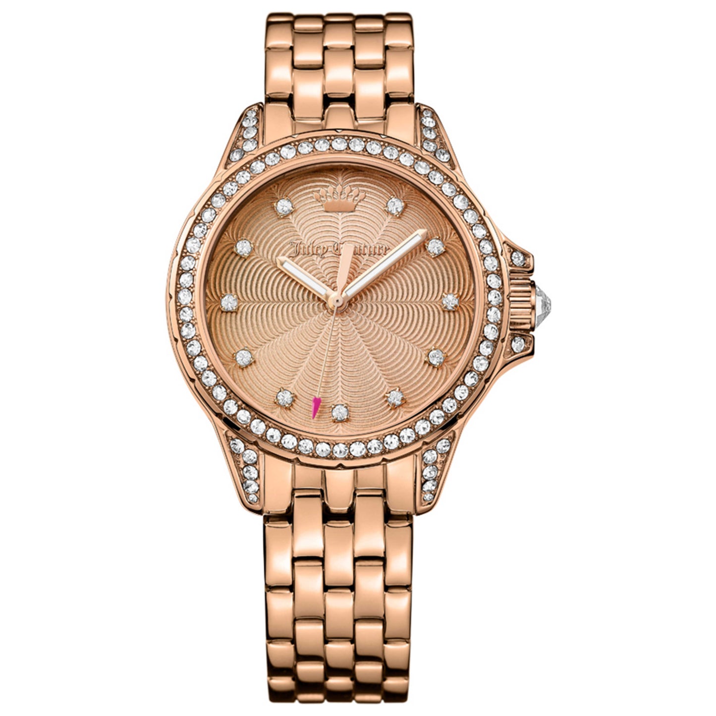 Front view of Juicy Couture Charlotte Women's Japanese Quartz (Battery-Powered) Watch 1901534