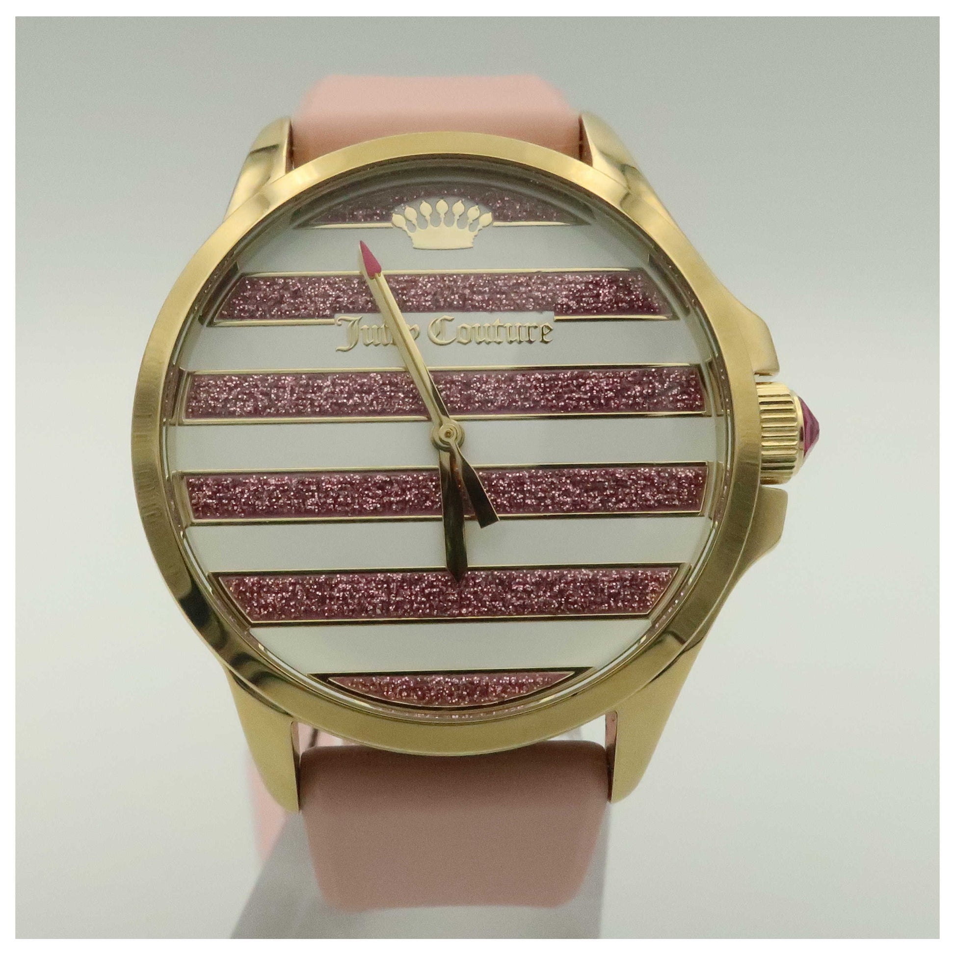Front view of Juicy Couture Jetsetter Women's Japanese Quartz (Battery-Powered) Watch 1901572-PO