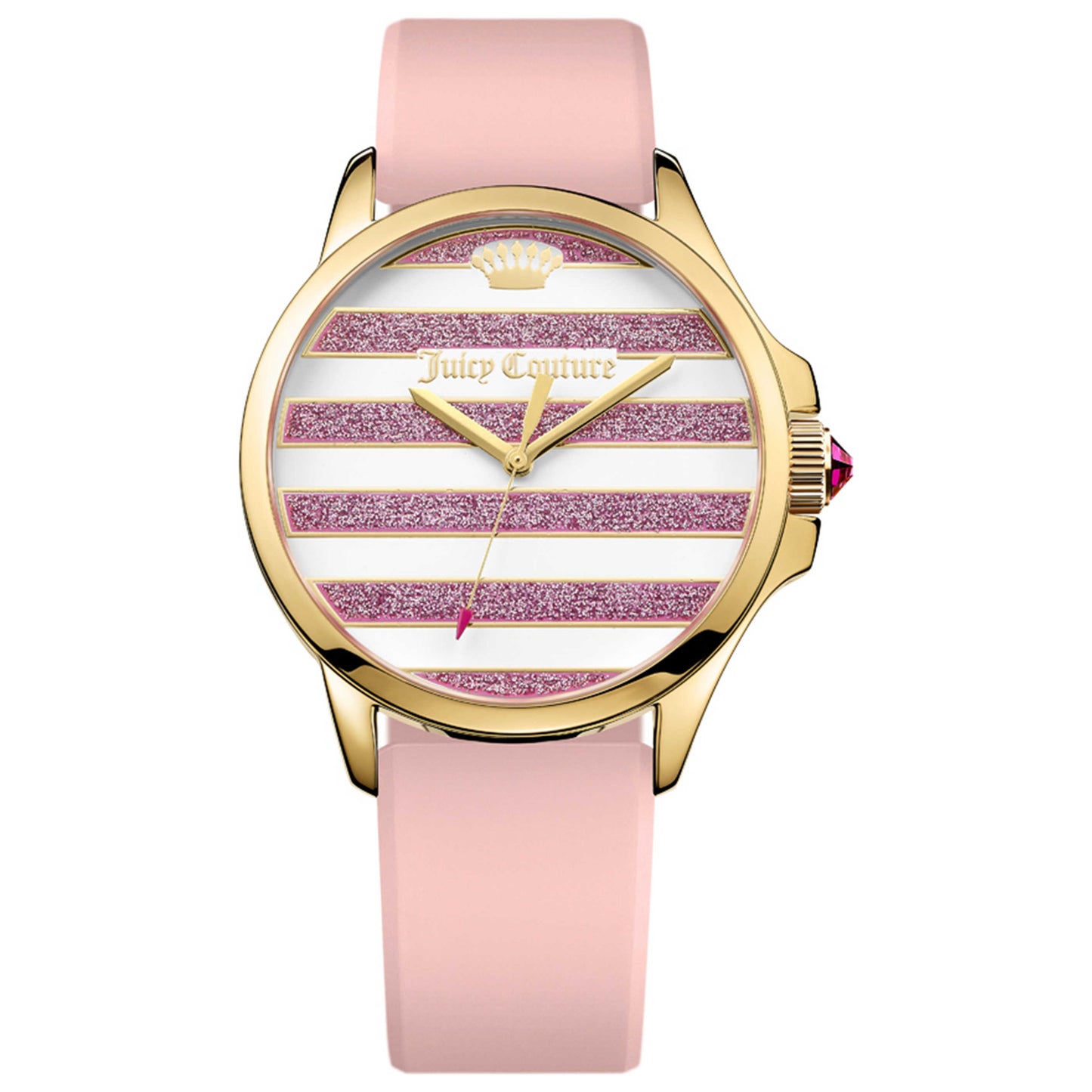 Front view of Juicy Couture Jetsetter Women's Japanese Quartz (Battery-Powered) Watch 1901572