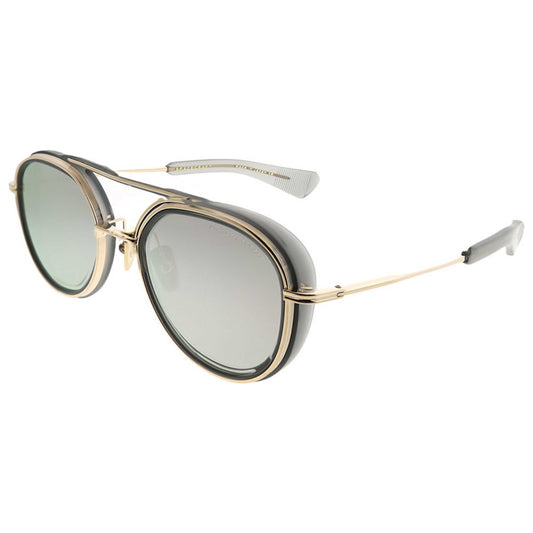 Front view of Dita SpaceCraft Unisex Sunglasses 19017-C-GRY-GLD-52