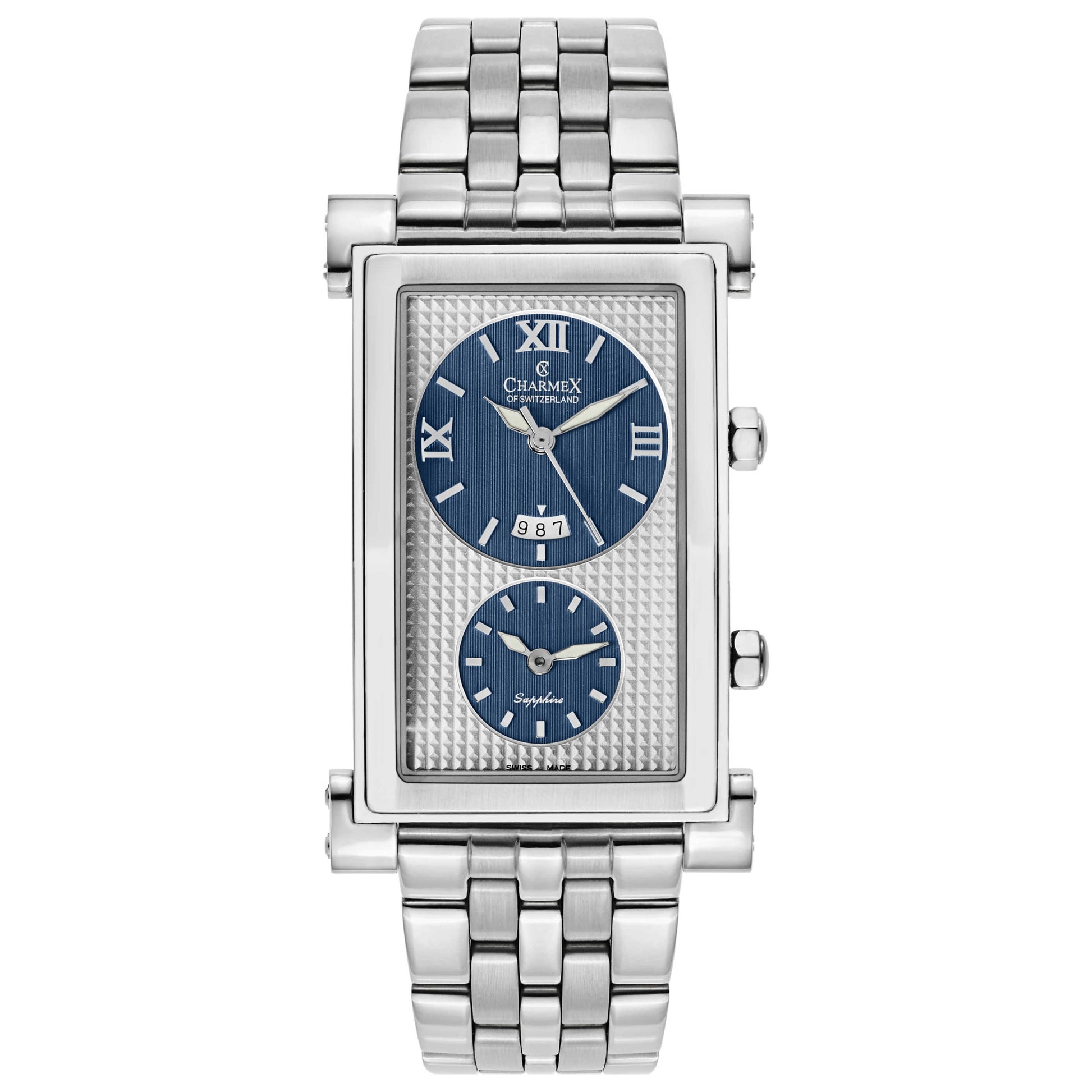 Front view of Charmex Cosmopolitan Men's Swiss Quartz (Battery-Powered) Watch 1902