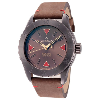 Front view of Eterna KonTiki Men's Automatic Watch 1910-79-50-1428