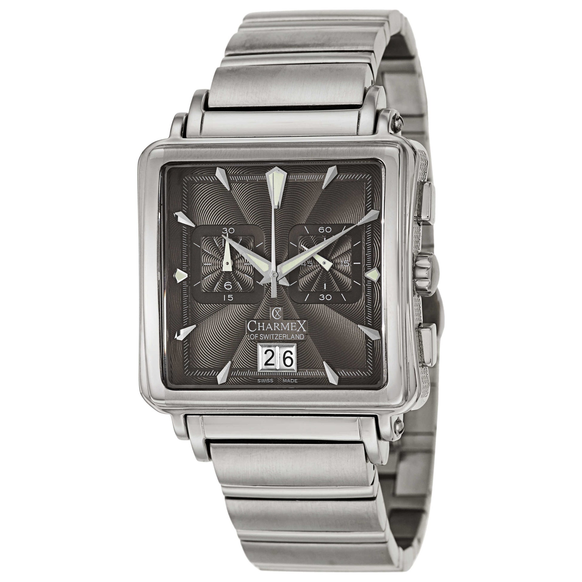 Front view of Charmex Le Mans Men's Swiss Quartz (Battery-Powered) Watch 1921