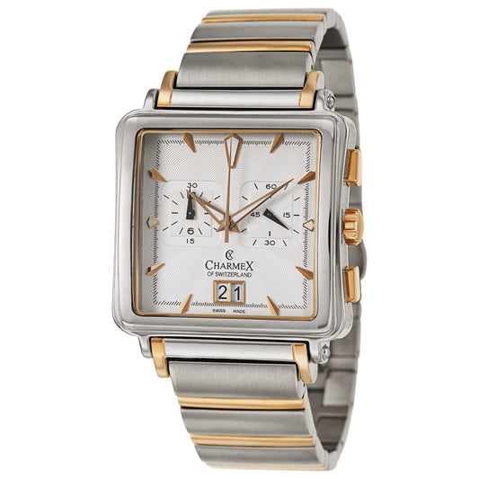 Front view of Charmex Le Mans Men's Swiss Quartz (Battery-Powered) Watch 1930