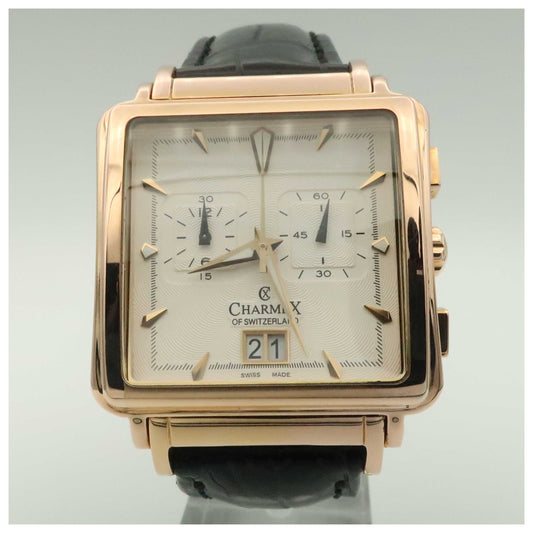 Front view of Charmex Le Mans Men's Swiss Quartz (Battery-Powered) Watch 1935-SDV