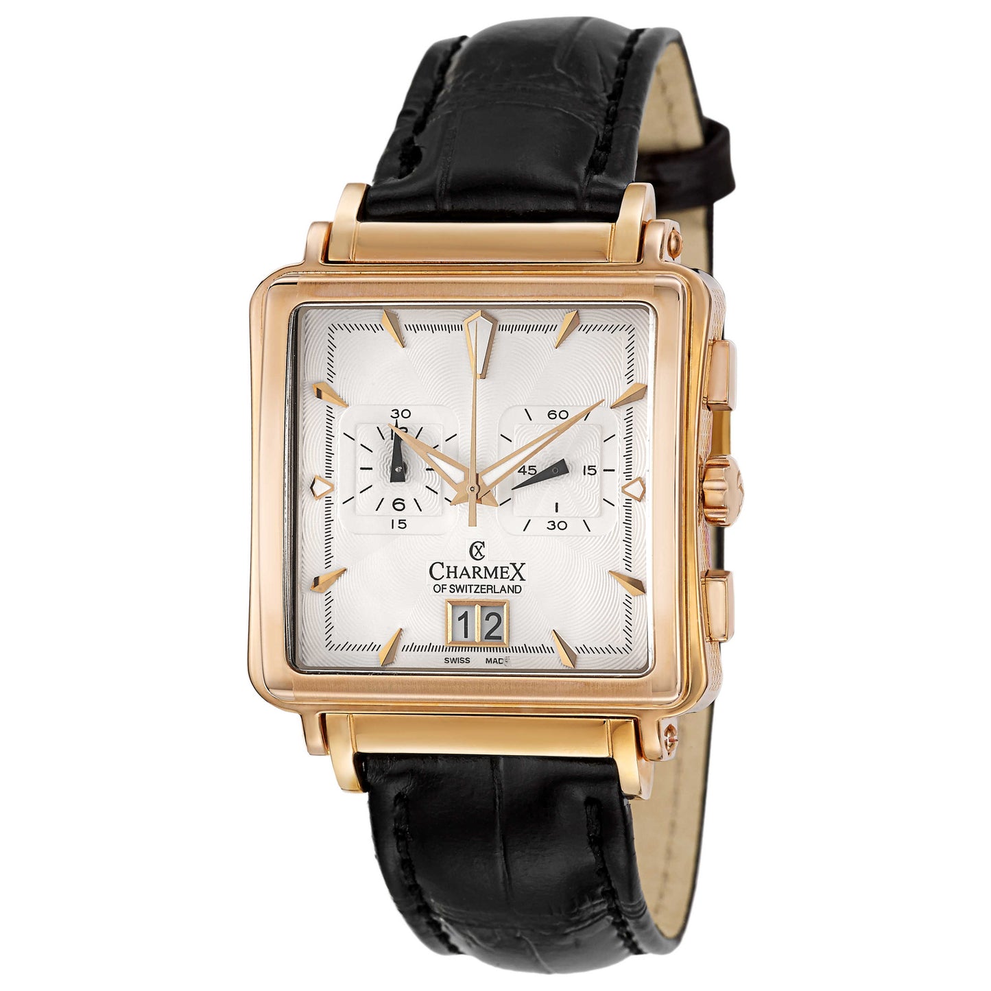 Front view of Charmex Le Mans Men's Swiss Quartz (Battery-Powered) Watch 1935