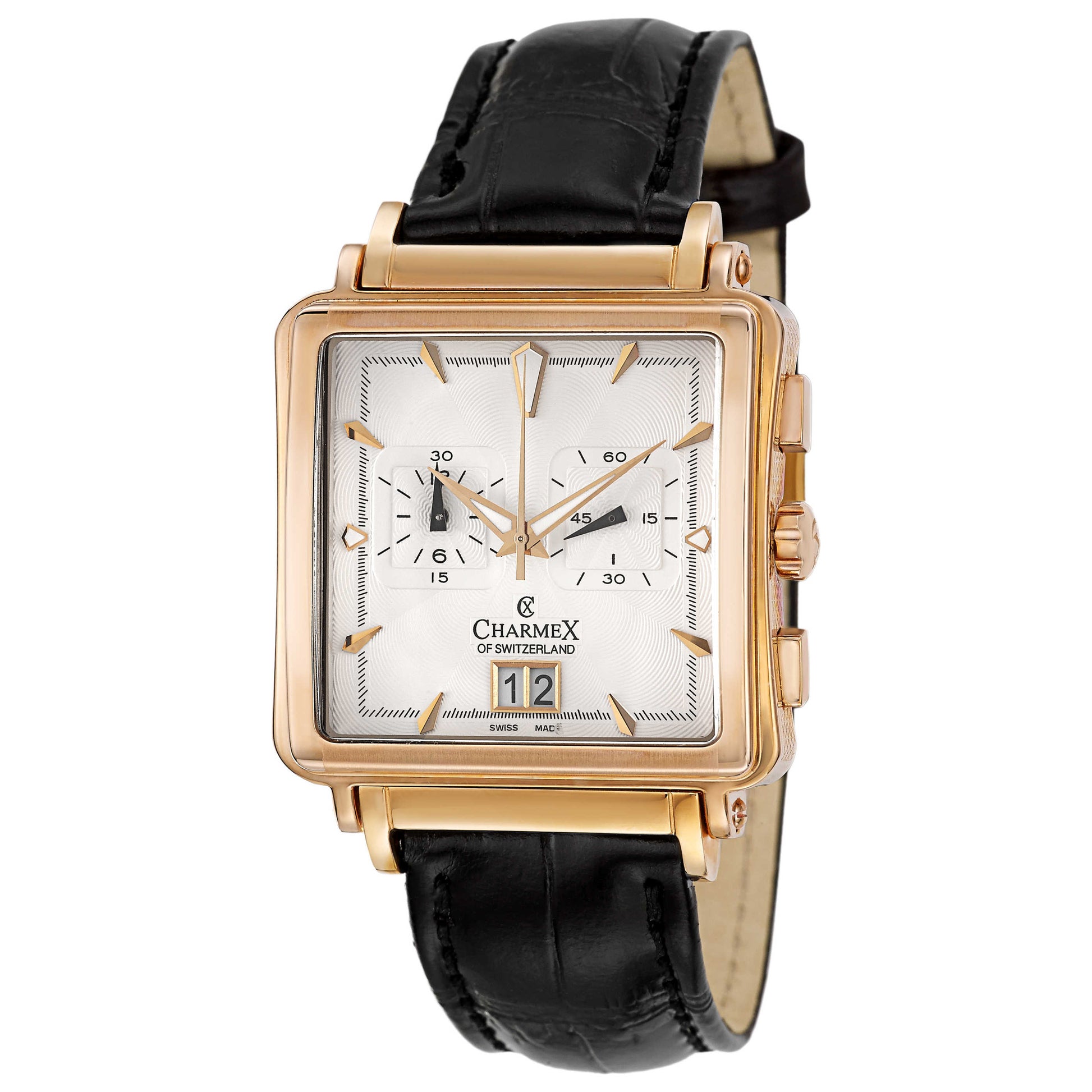 Front view of Charmex Le Mans Men's Swiss Quartz (Battery-Powered) Watch 1935