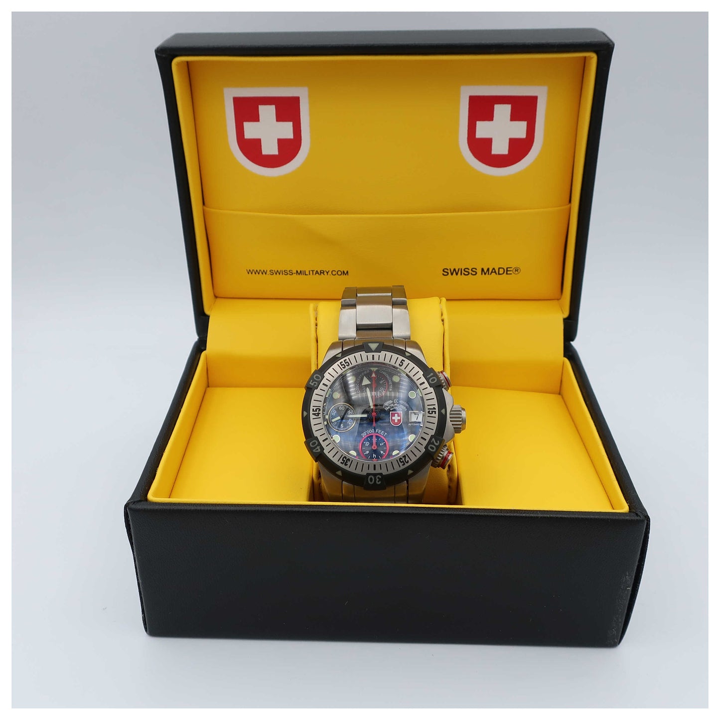 Swiss Military 20'000 Feet Men's Automatic Watch 1946-SD - Image #6