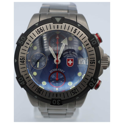 Front view of Swiss Military 20'000 Feet Men's Automatic Watch 1947-SD