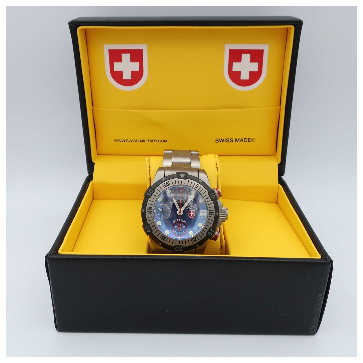Swiss Military 20'000 Feet Men's Automatic Watch 1947-SD - Image #6